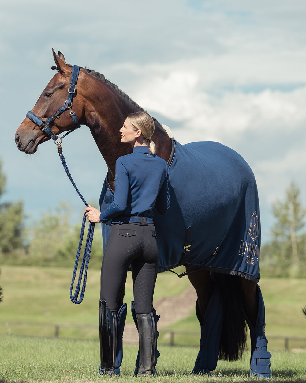 Eskadron Fleece Sweat Rug Heritage 2024 - Night Blue.