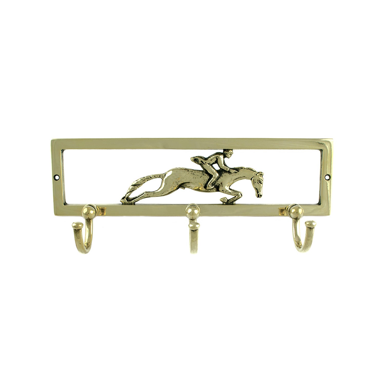 BRASS CLOTHES HANGER.