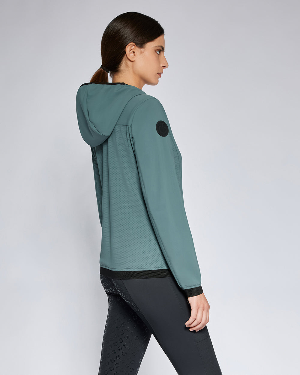 Cavalleria Toscana CT Ladies Perforated Jersey Softshell Jacket.