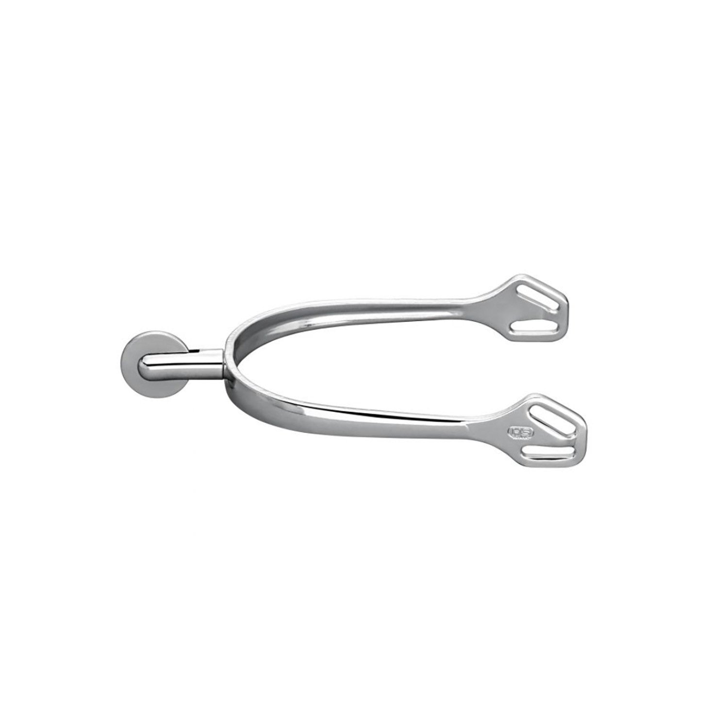 ULTRA FIT SPURS WITH BALKENHOL FASTENING - STAINLESS STEEL, 30 MM ROUNDED WITH ROWEL
