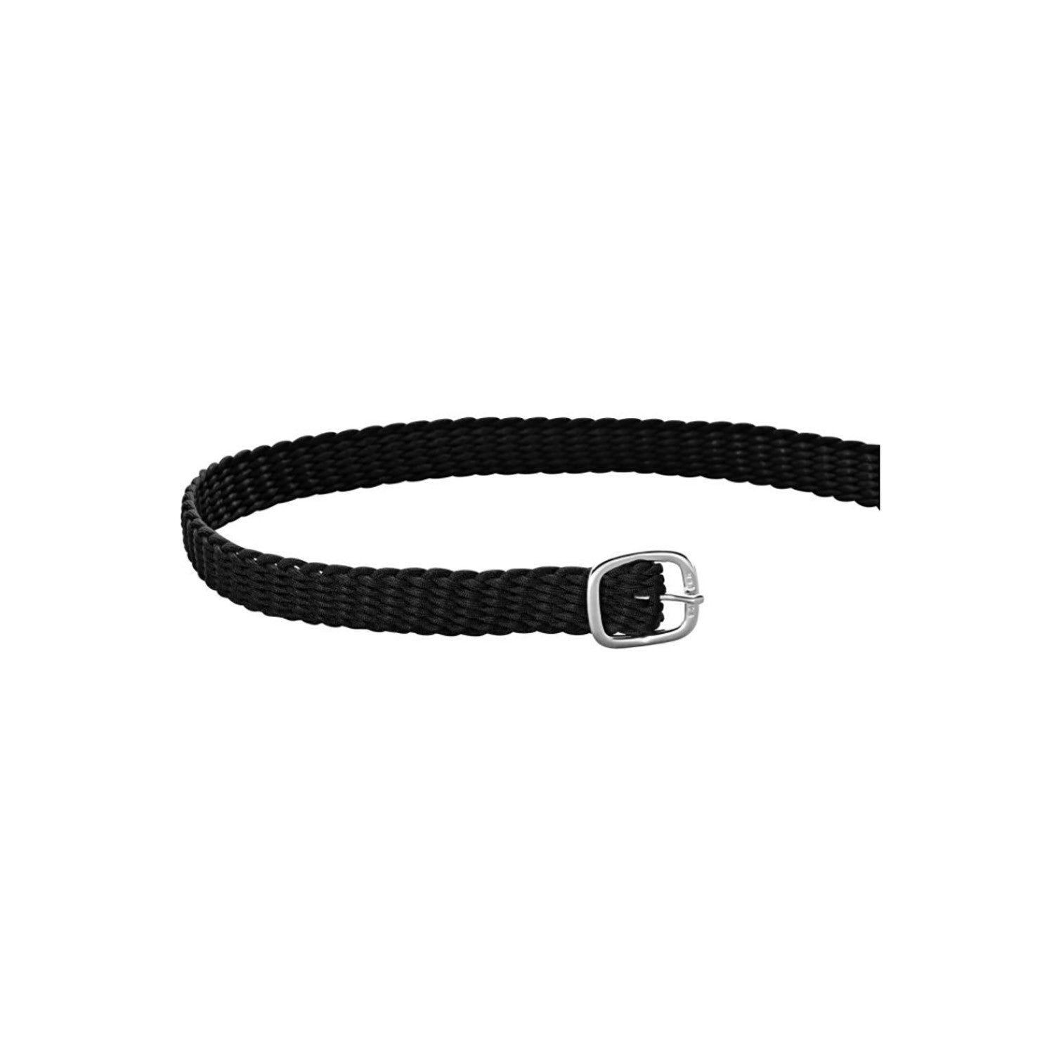 Spur straps 50cm perlon black.