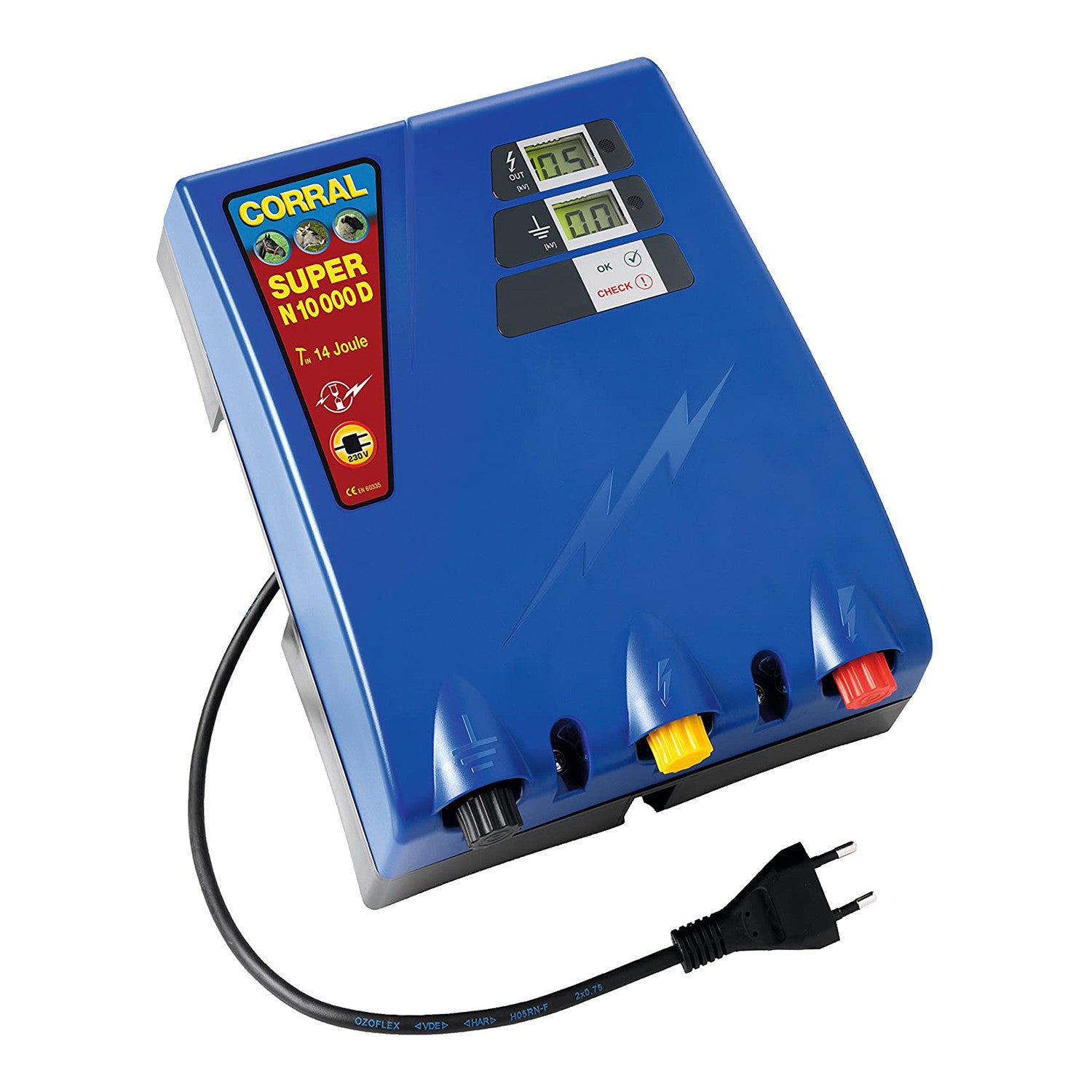 CORRAL SUPER N 10000 230V ELECTRIC FENCE UNIT.