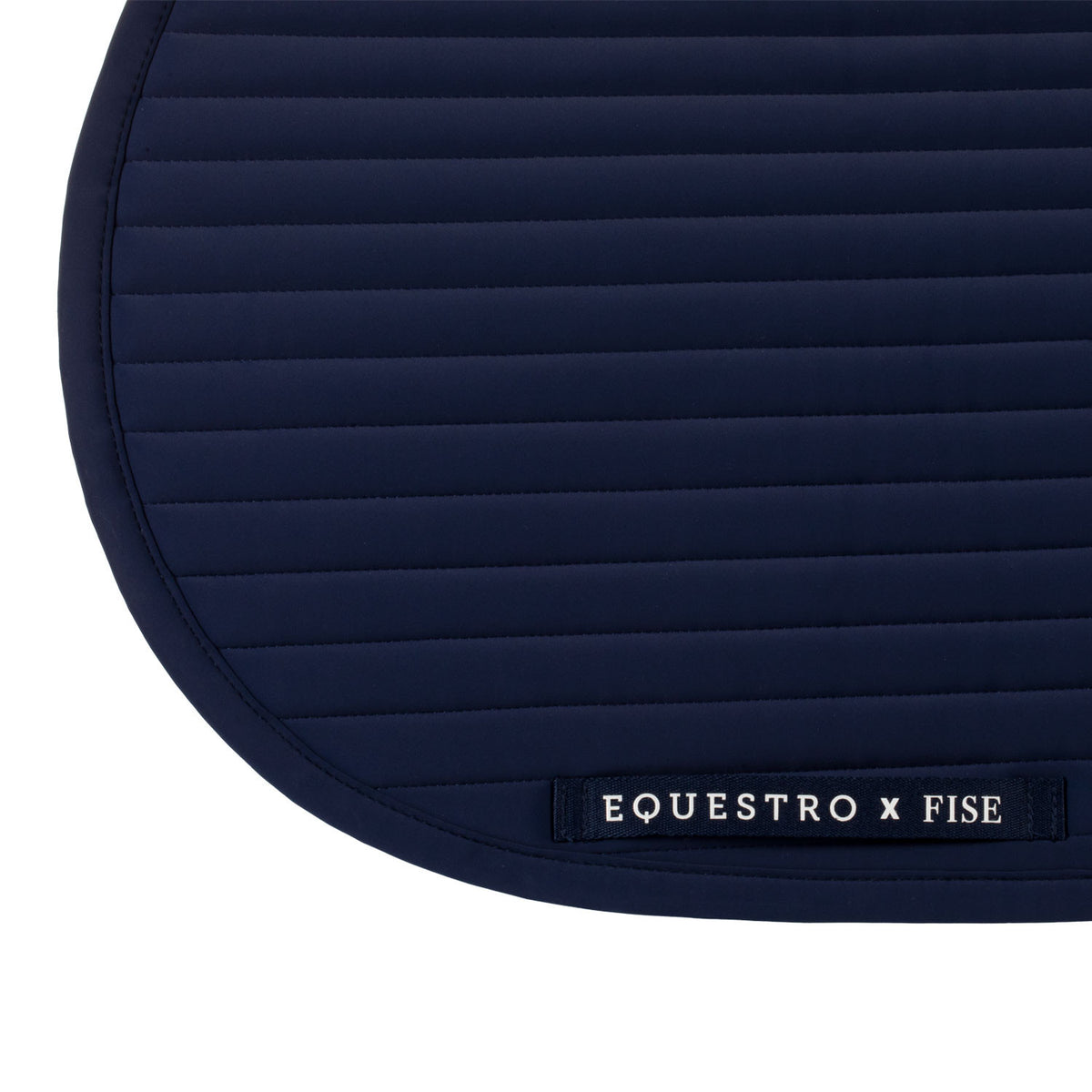 Equestro X FISE Jumping Saddle Pad With Embroidered Logo