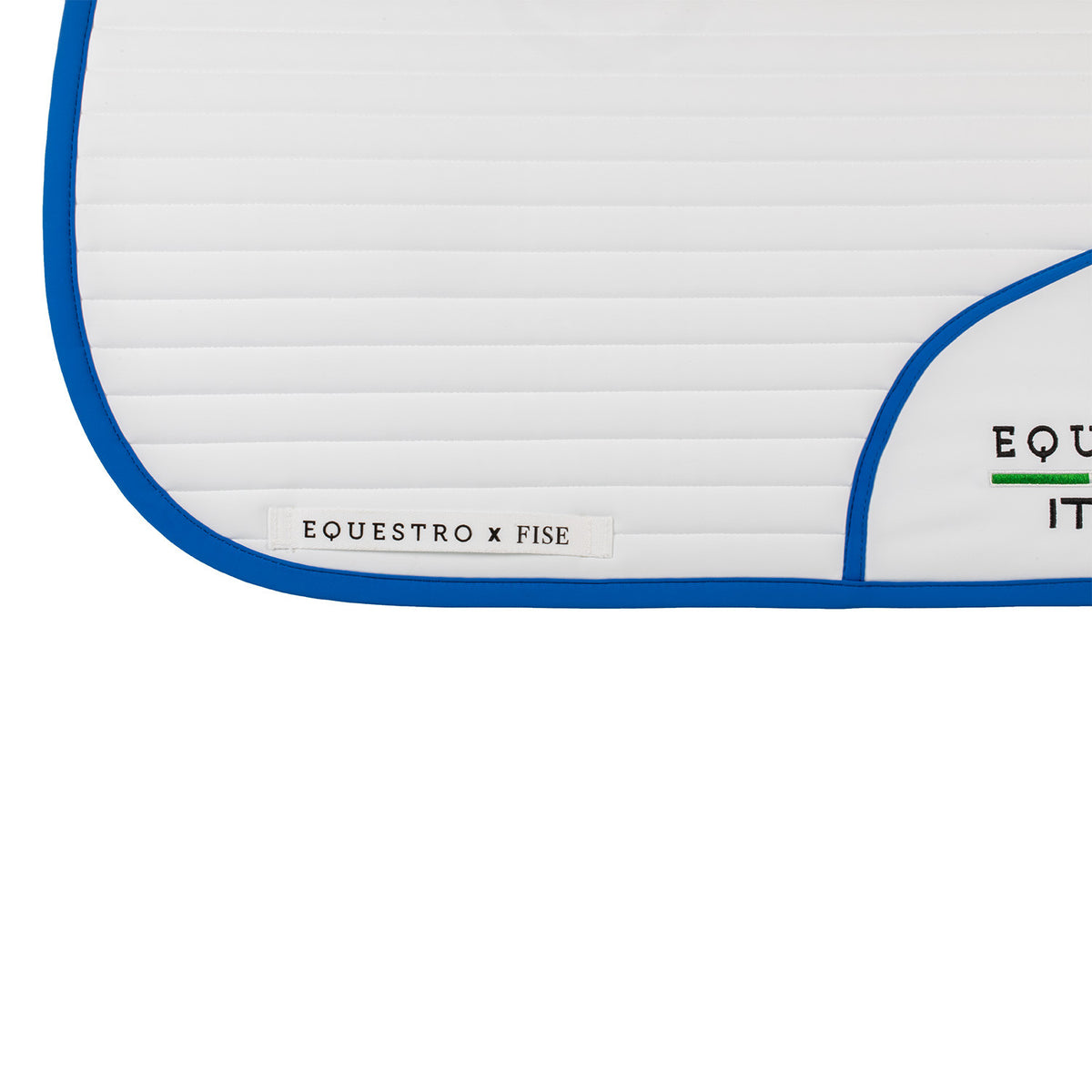 Equestro X FISE Dressage Saddle Pad with Embroidered Logo