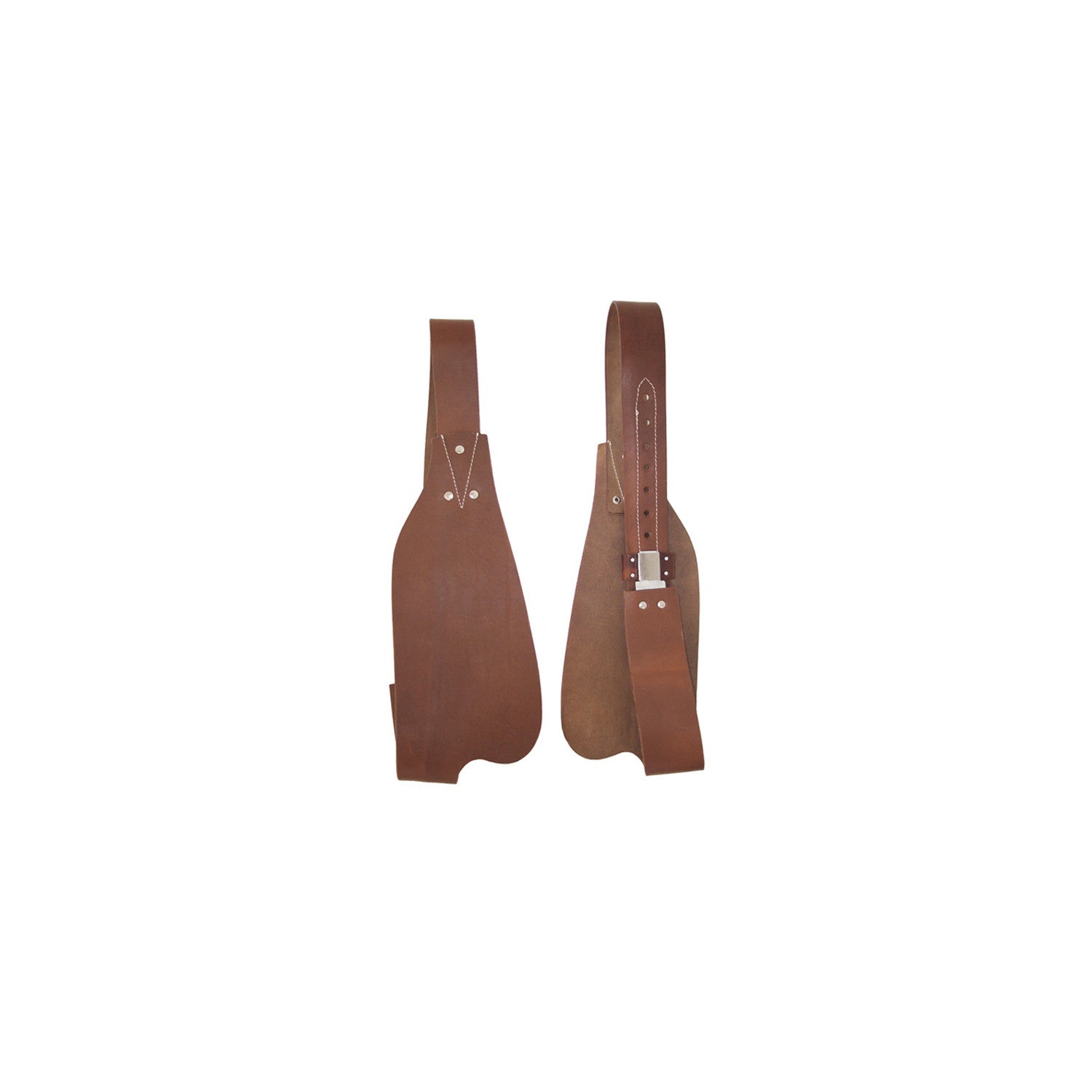 LAKOTA LEATHER WESTERN SADDLE FENDERS.