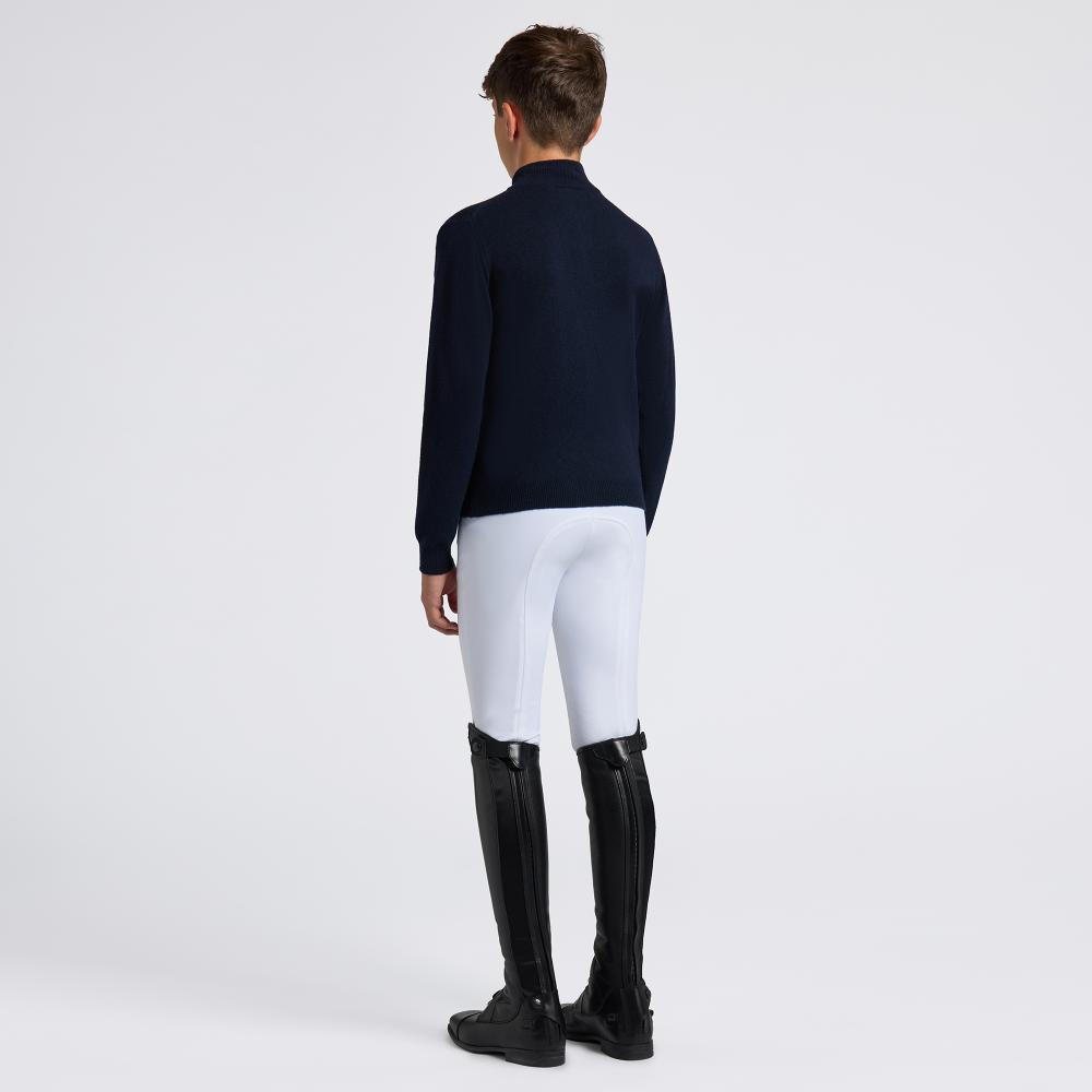 Cavalleria Toscana CT Young Rider Orbit Turtleneck Sweater.