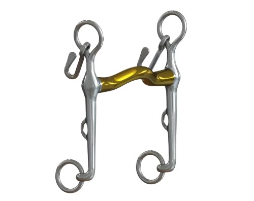 Neue Schule Svelte Weymouth Horse Bit (14mm Mouth/5cm Shank) 8015FF.