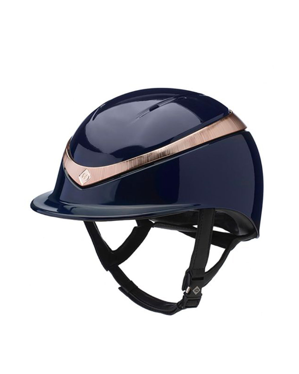 Charles Owen Halo Gloss Next-generation Performance Fixed Peak Riding Helmet (Shell only - liner sold separately).