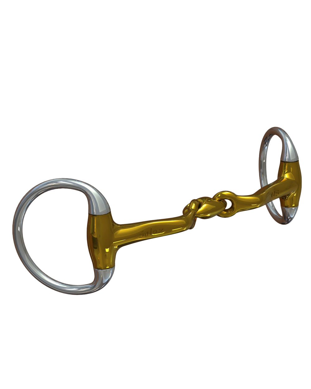 Neue Schule Verbindend Eggbutt Horse Bit (12mm) 9010-BE.