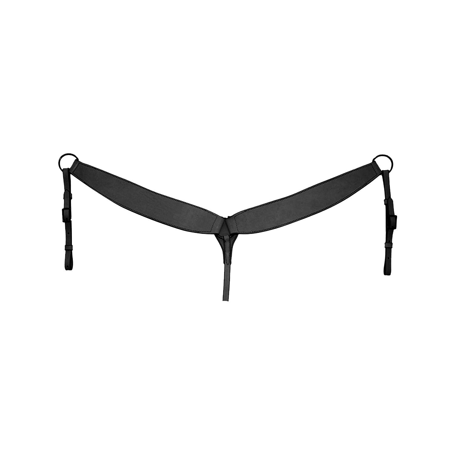 LEATHER SMOOTH BREASTCOLLAR.