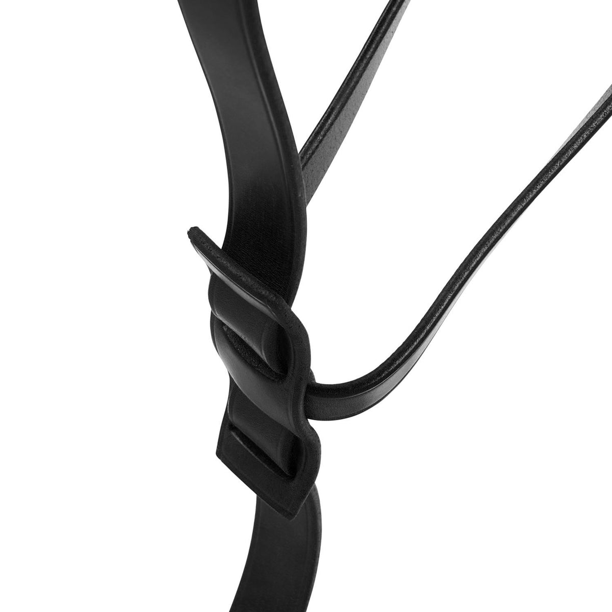 Durable leather collier martingale