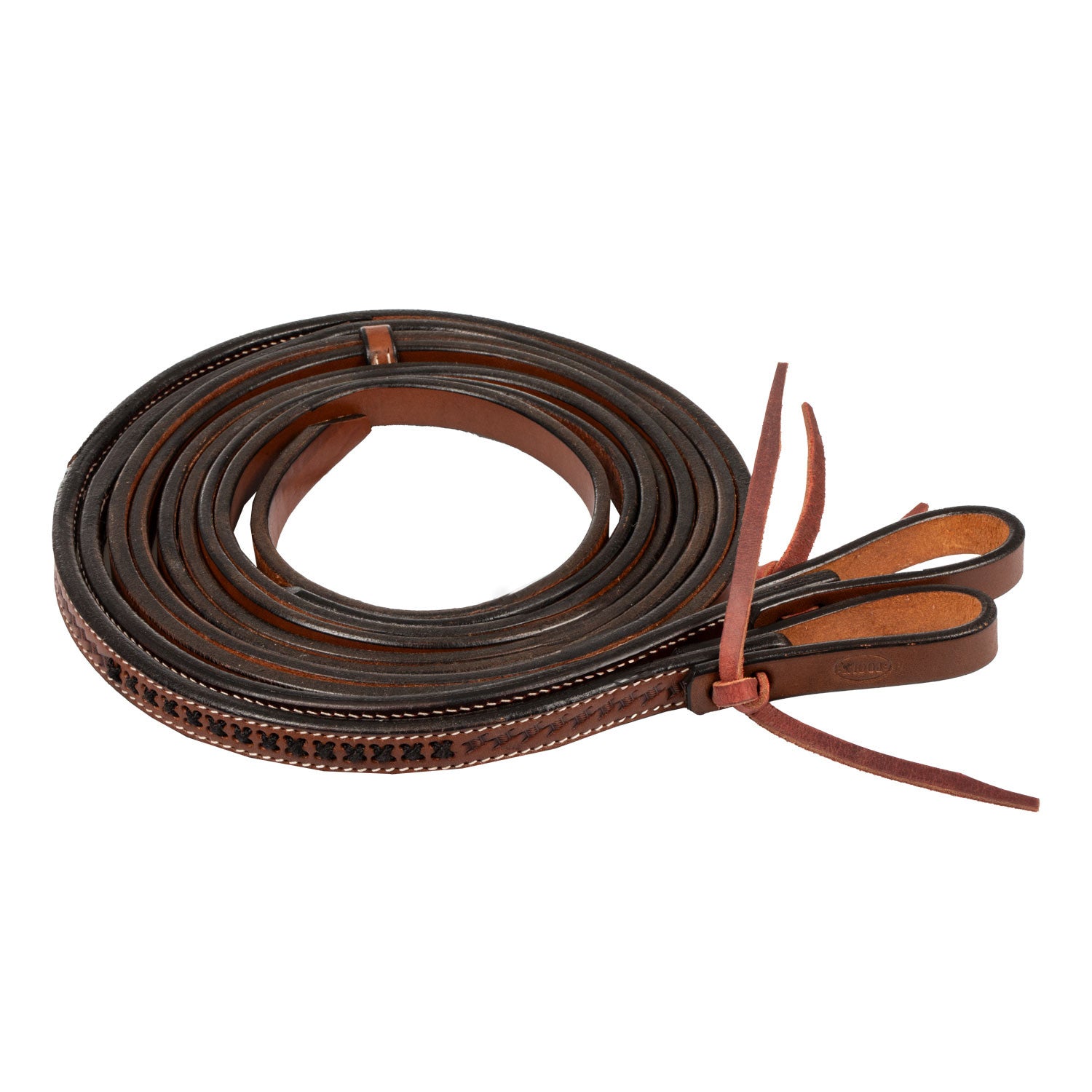 WESTERN REINS WITH DECORATIONS.