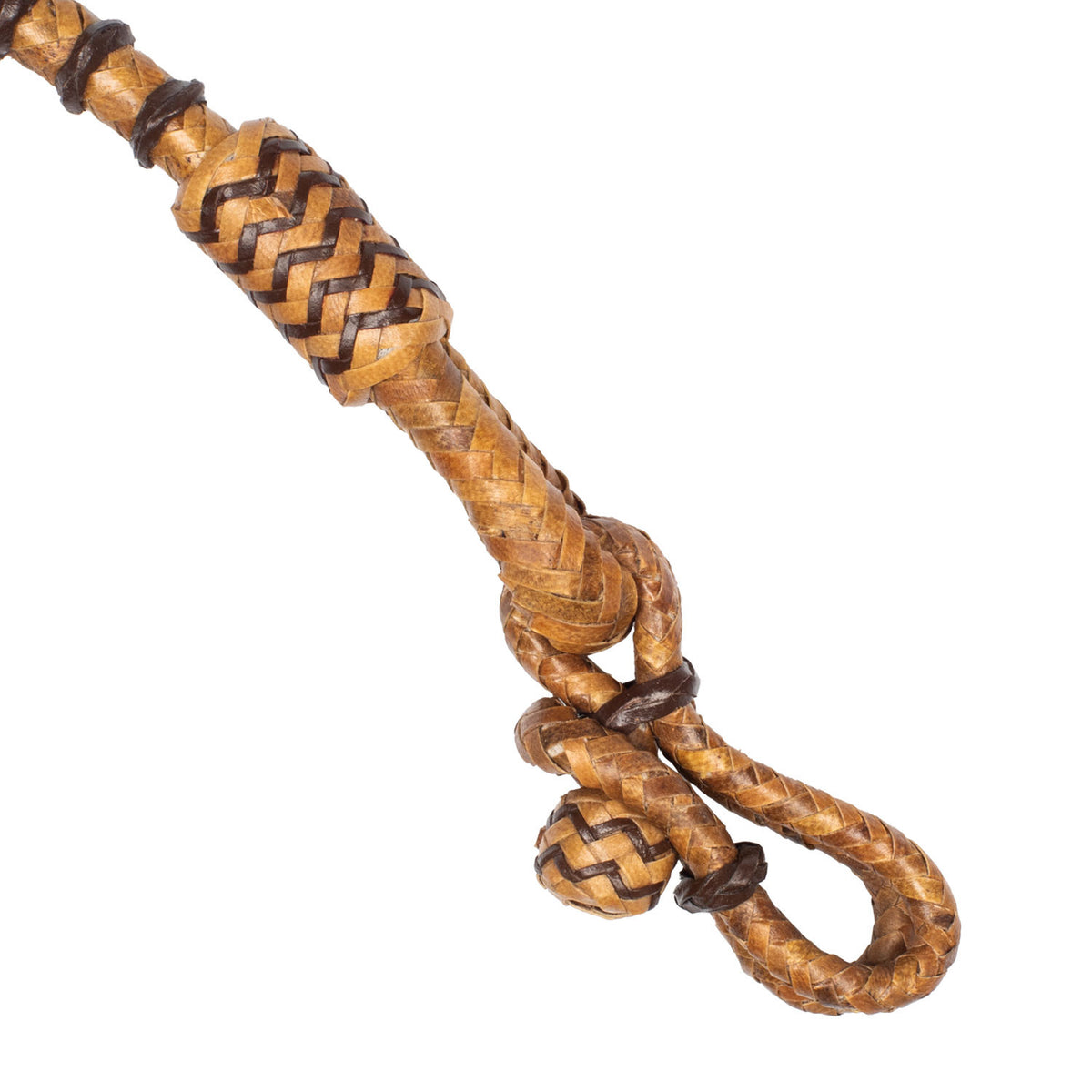 BRAIDED RAWHIDE WESTERN REINS
