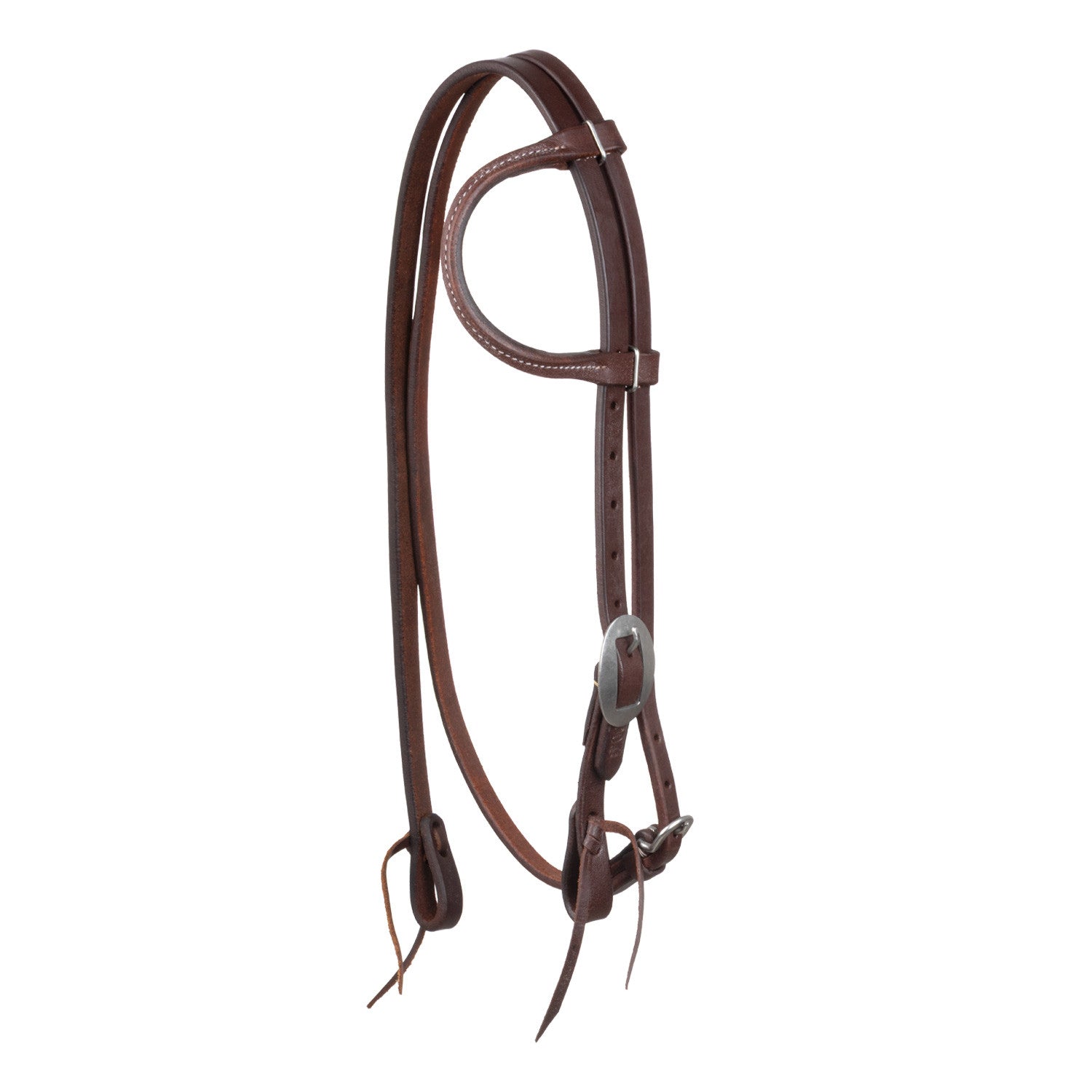 One-ear western bridle w/throat latch.