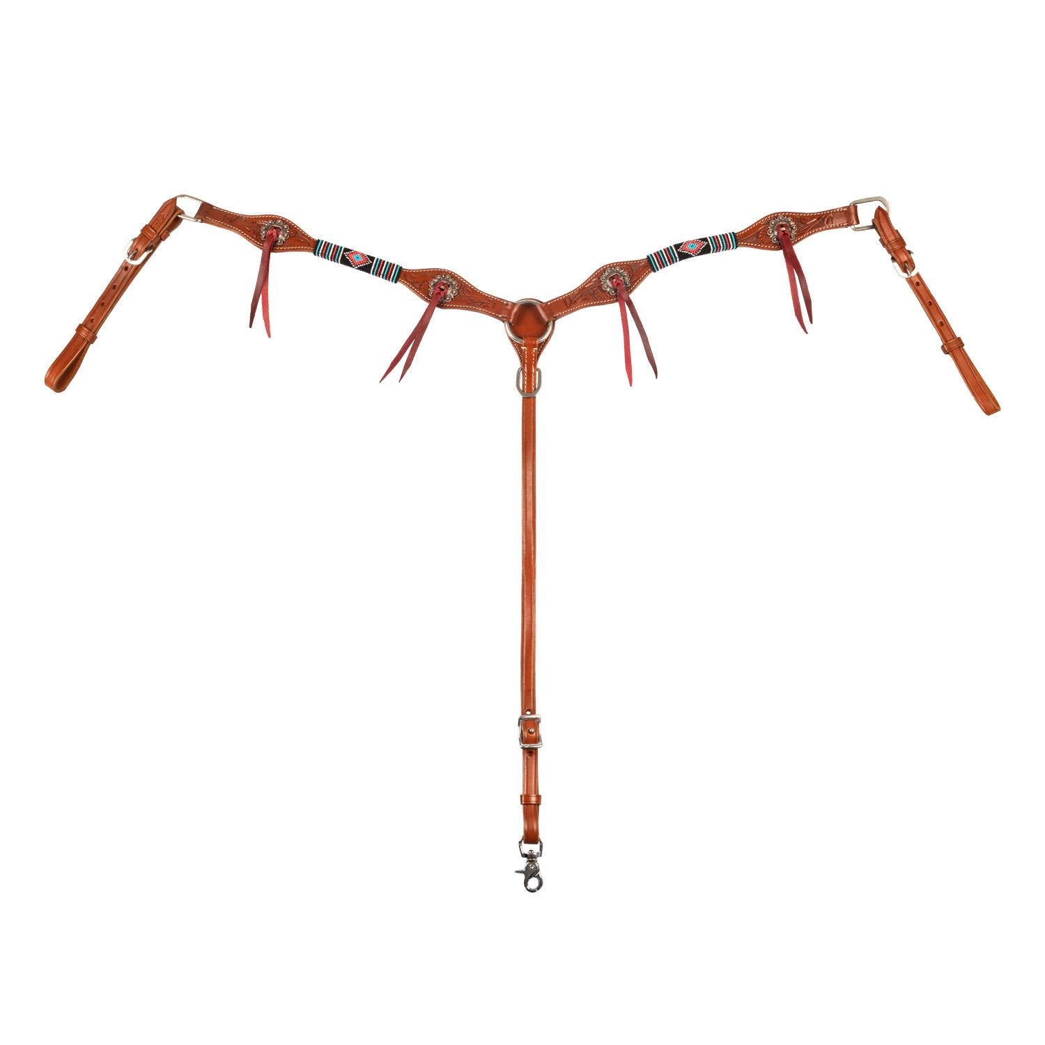 DELUXE WESTERN BREASTCOLLAR.