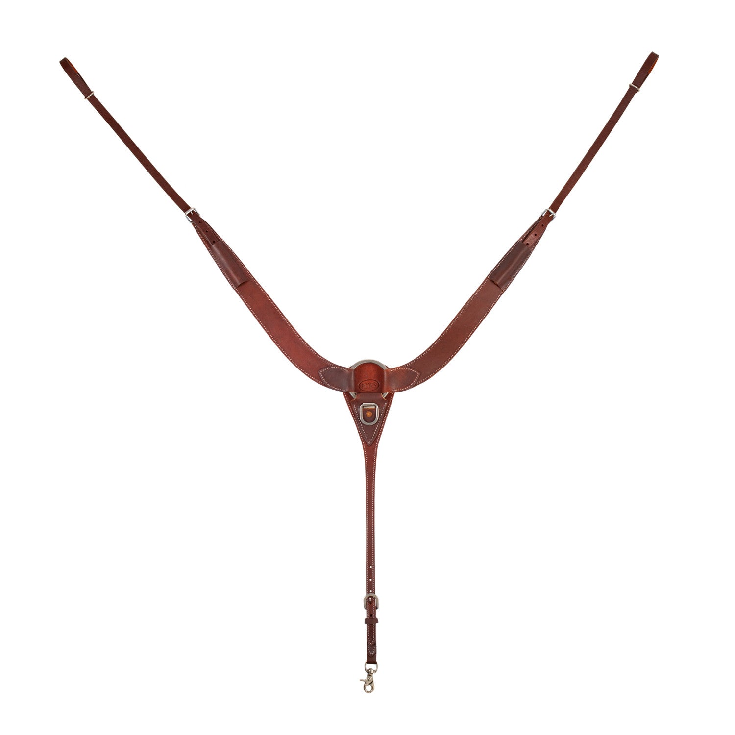 Western leather breastplate.
