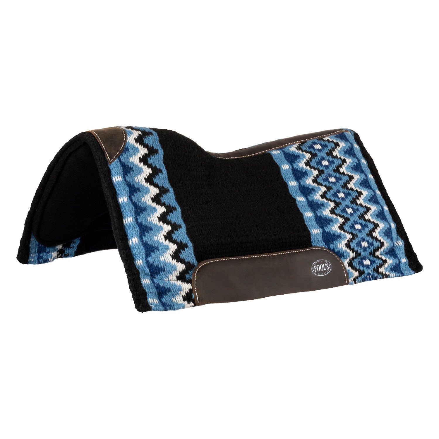 Wool top felt bottom saddle pad.