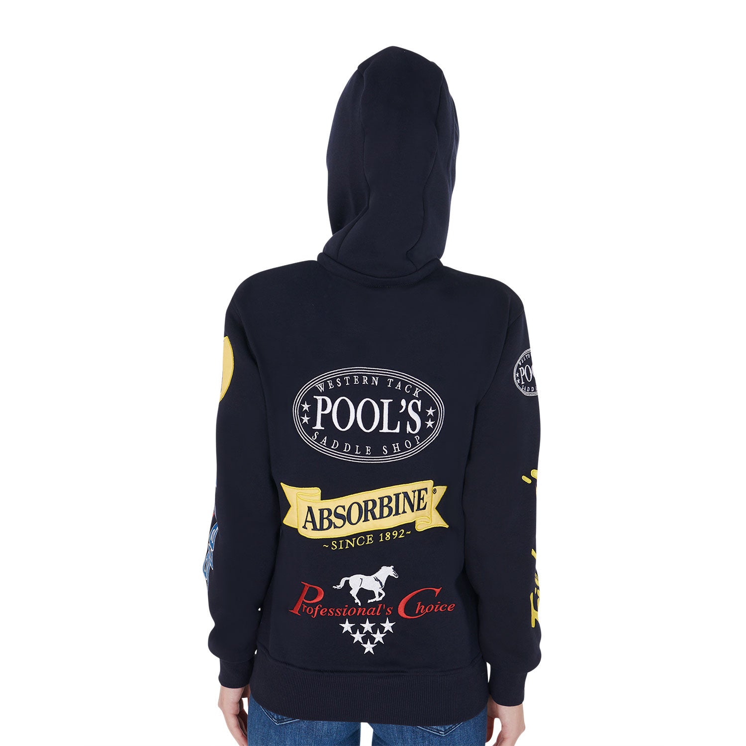 MULTILOGO UNISEX HOODIE.