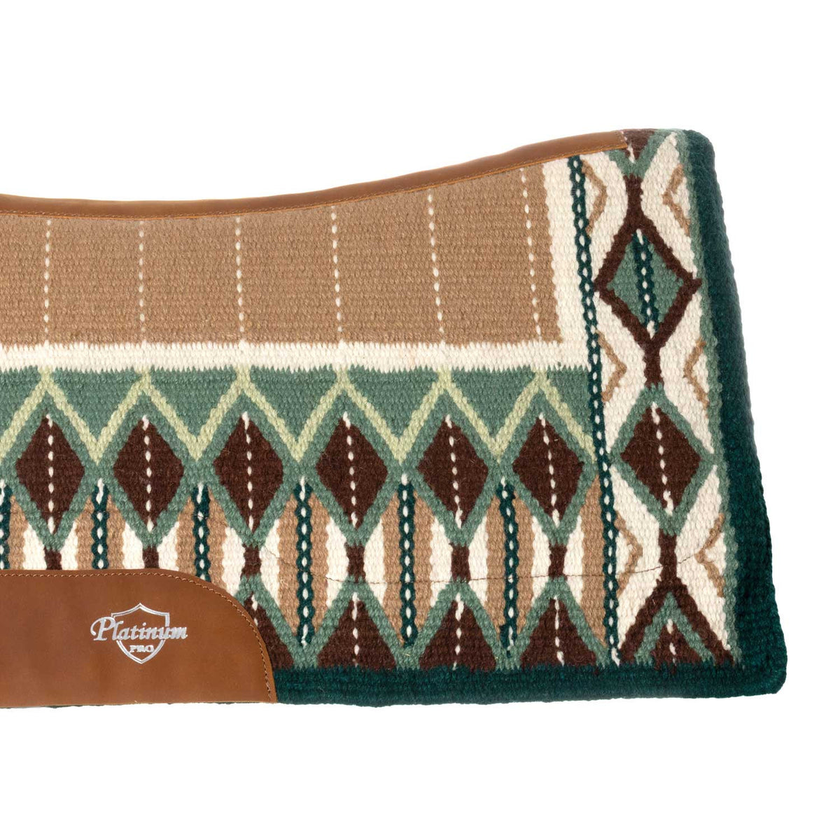 CONTOURED SADDLE PAD WITH WOOLEN BLANKET 34X36