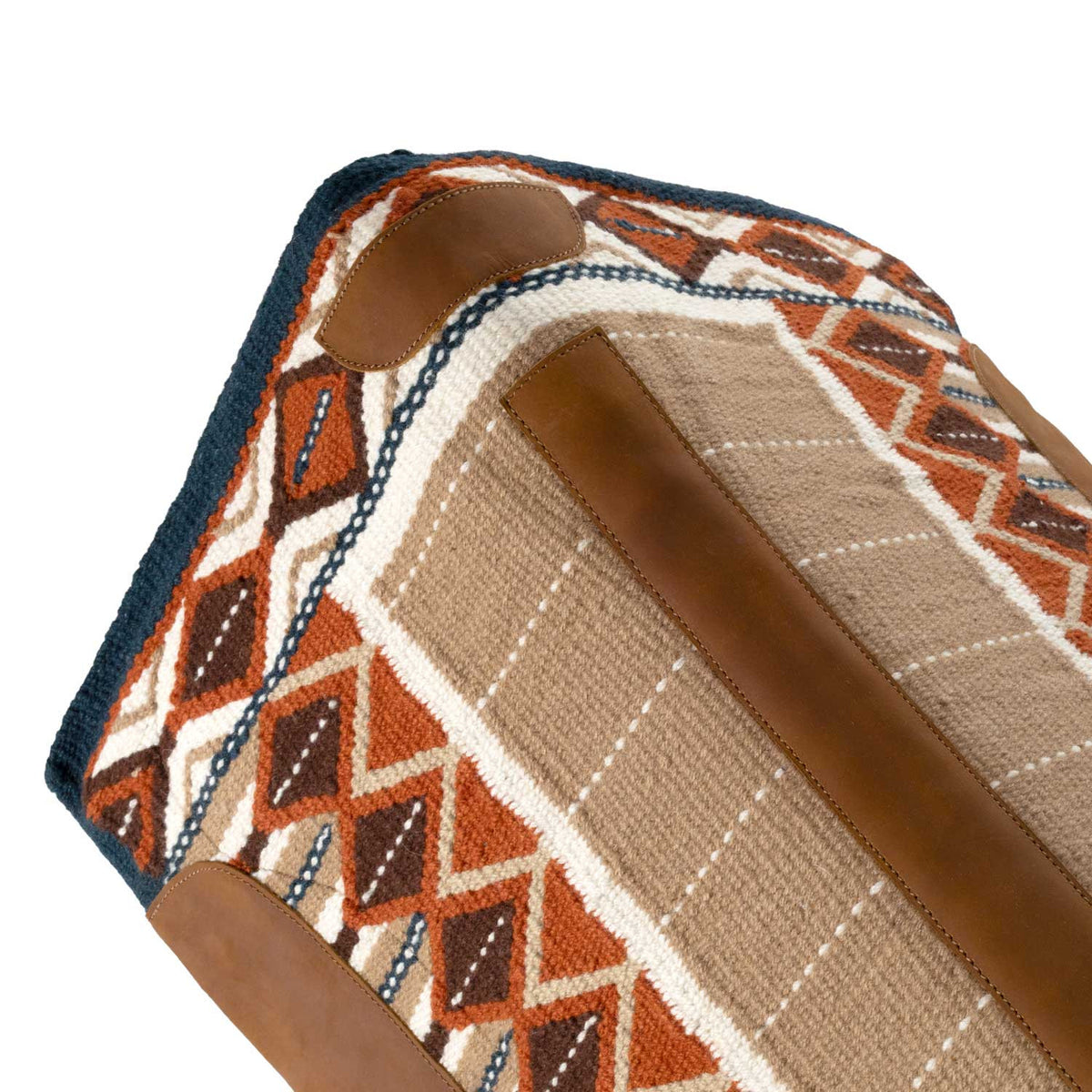 CONTOURED SADDLE PAD WITH WOOLEN BLANKET 34X36