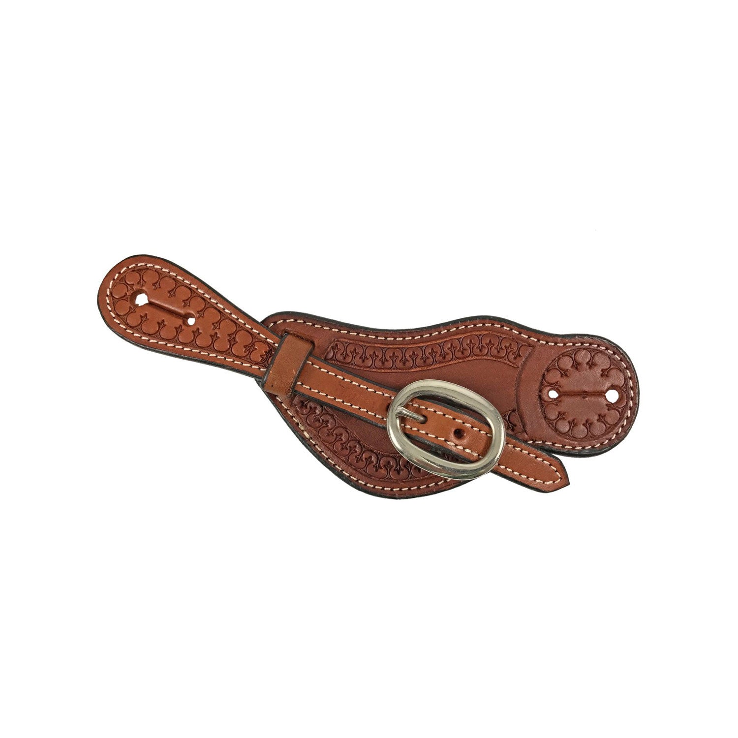WESTERN SPURS STRAPS WITH SNAKES TOOLING.