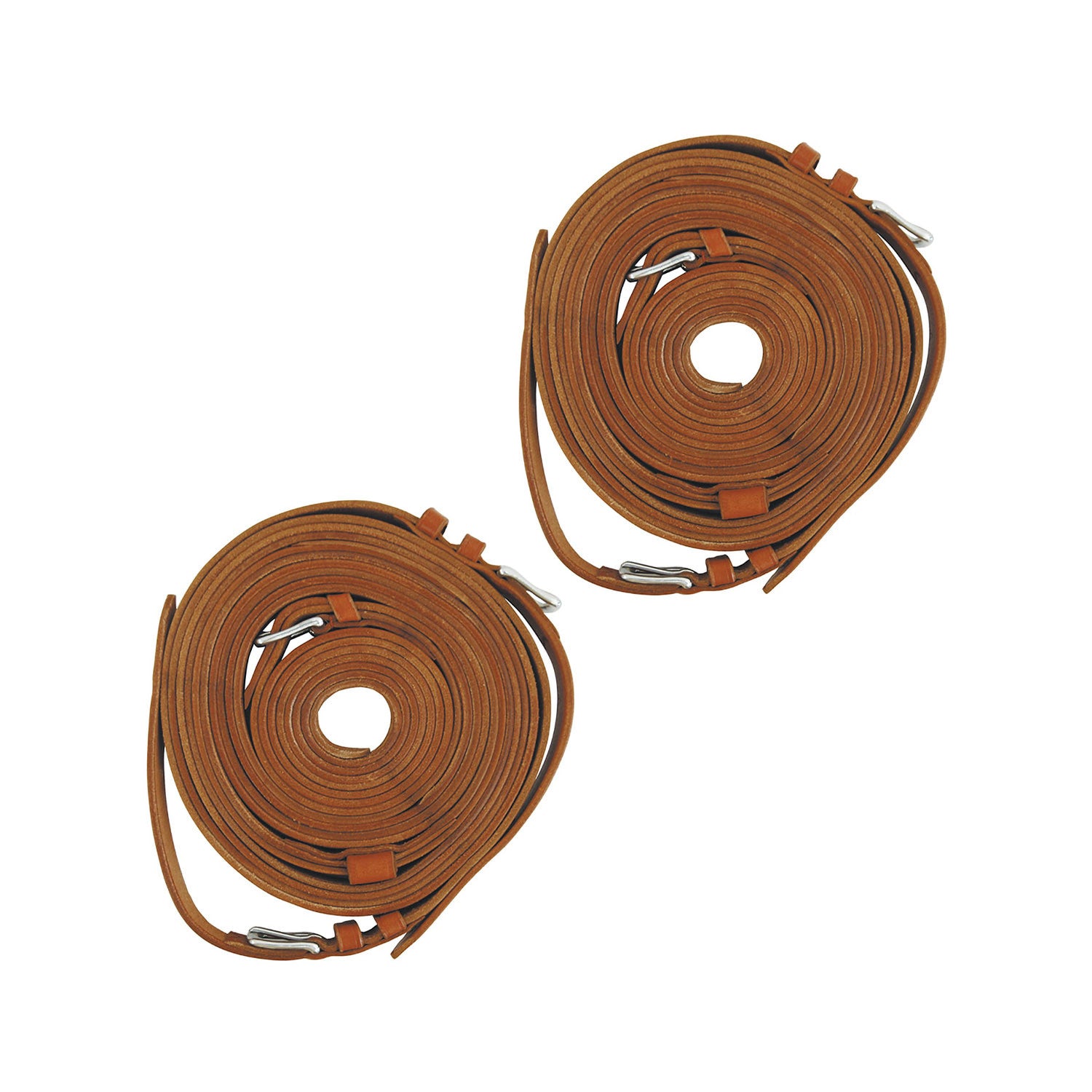 LUXURY REINS FOR DOUBLE HARNESS.