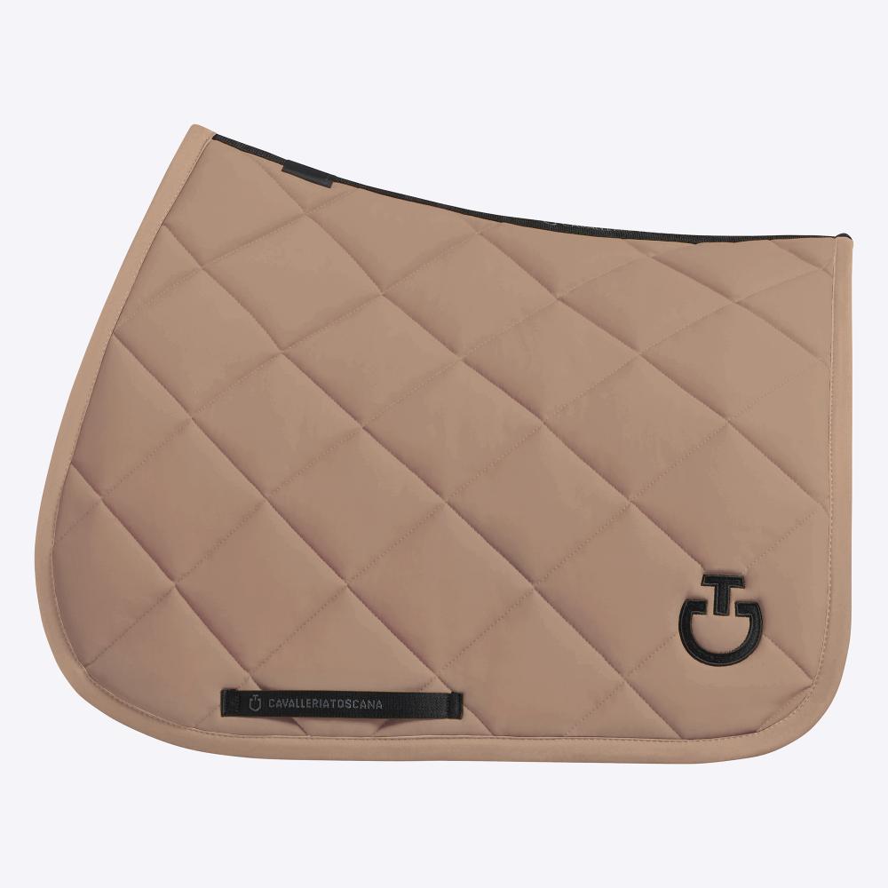 Cavalleria Toscana CT Diamond Quilted Jersey Jumping Saddle Pad.
