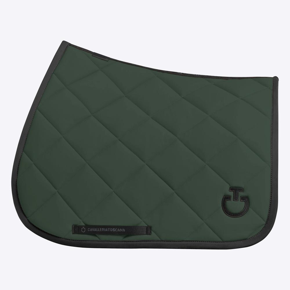 Cavalleria Toscana CT Diamond Quilted Jersey Jumping Saddle Pad