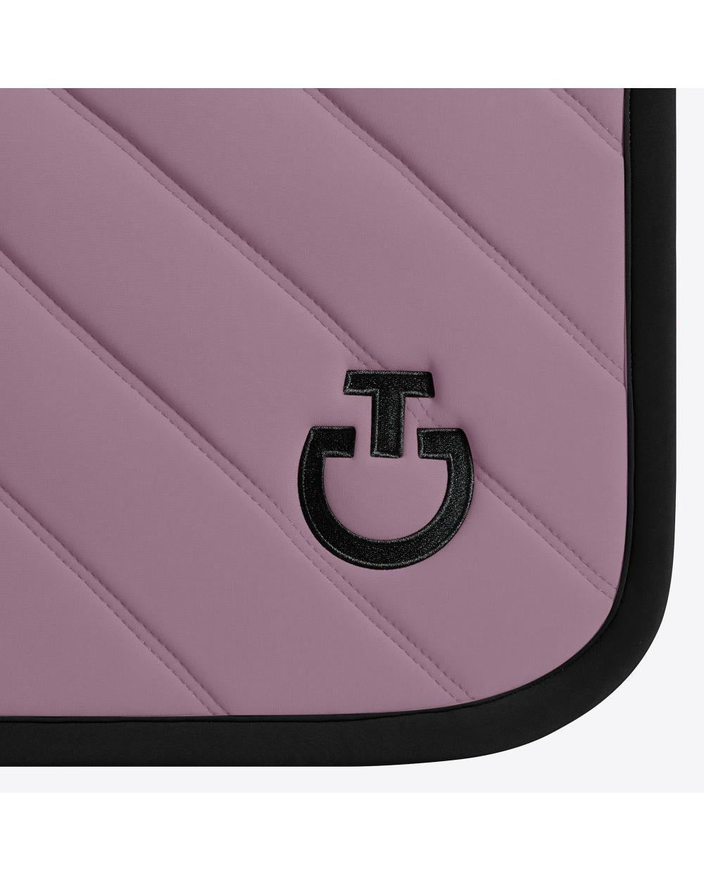Cavalleria Toscana CT Diamonds and Lines Quilted Jumping Saddle Pad.