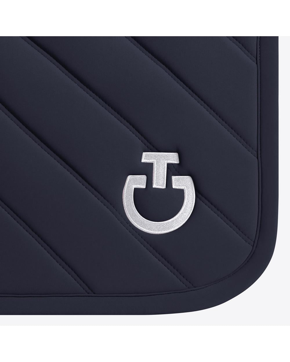 Cavalleria Toscana CT Diamonds and Lines Quilted Jumping Saddle Pad.