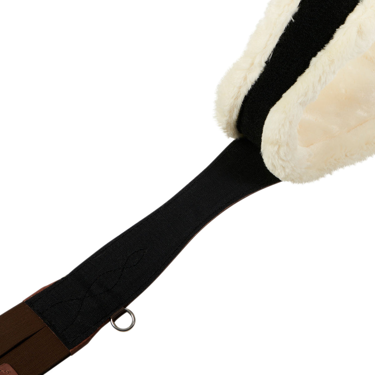 Equestro Jumping Girth With Synthetic Lambskin
