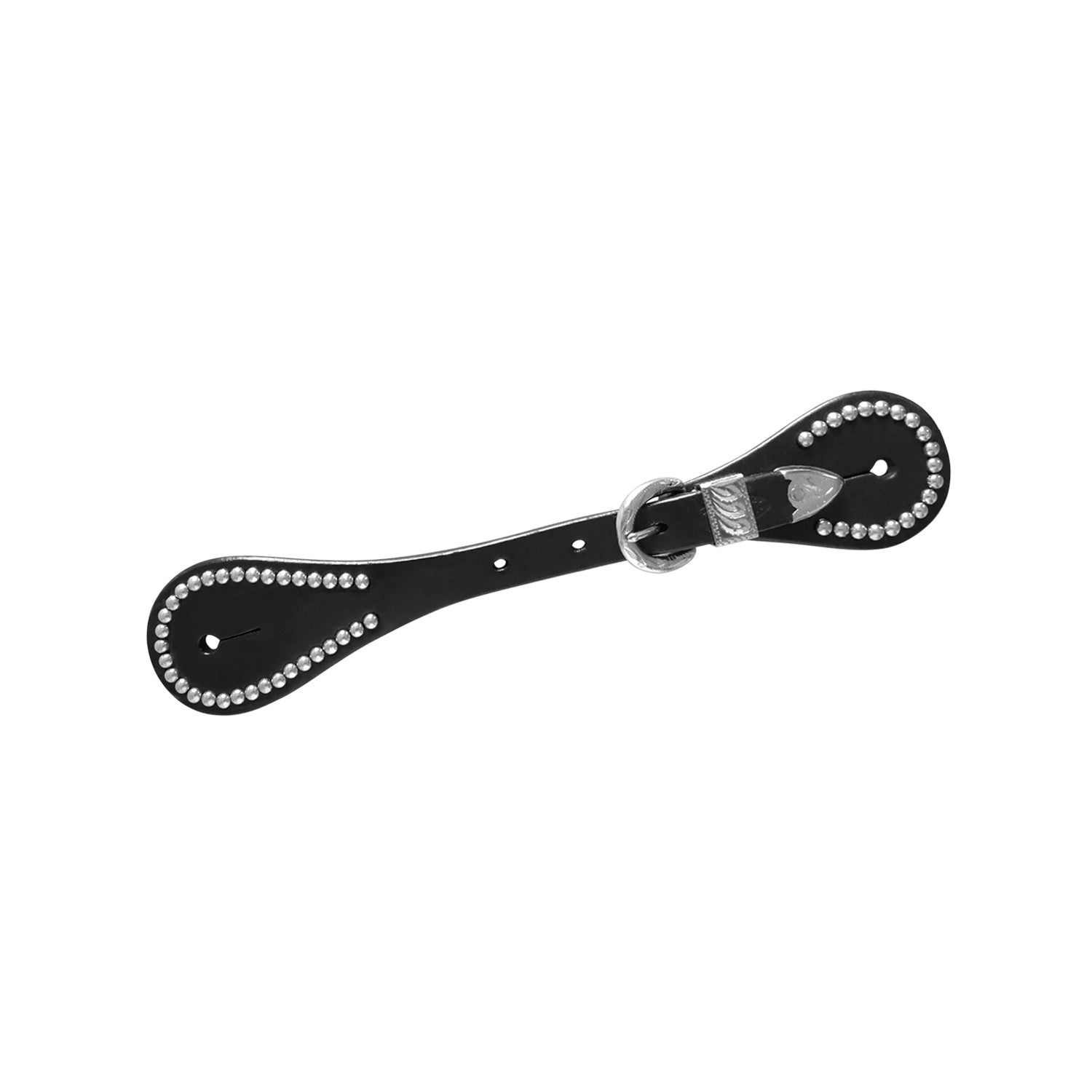 WESTERN SPOTS LEATHER SPURS STRAPS.