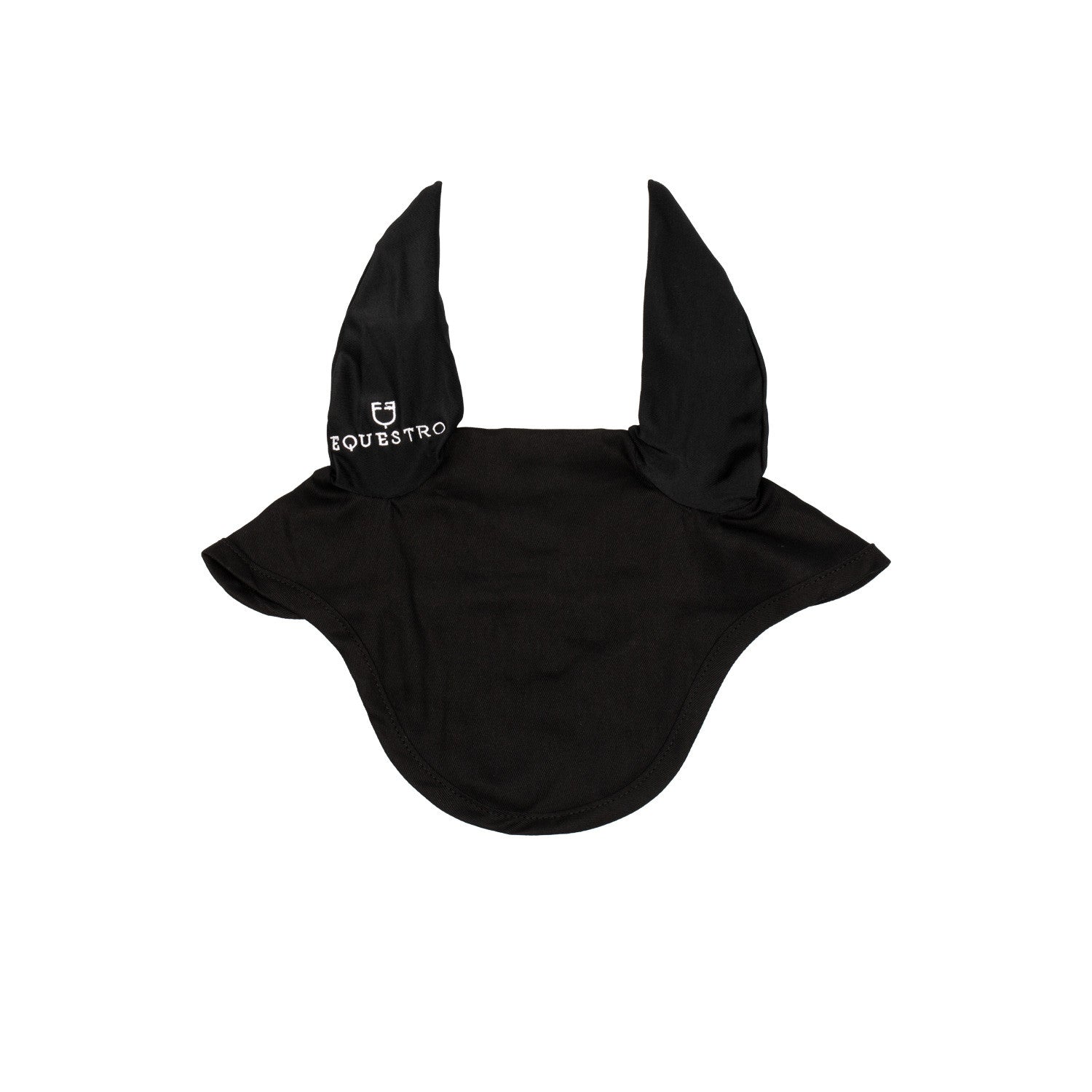 Cotton pony fly veil with elasticated ears.