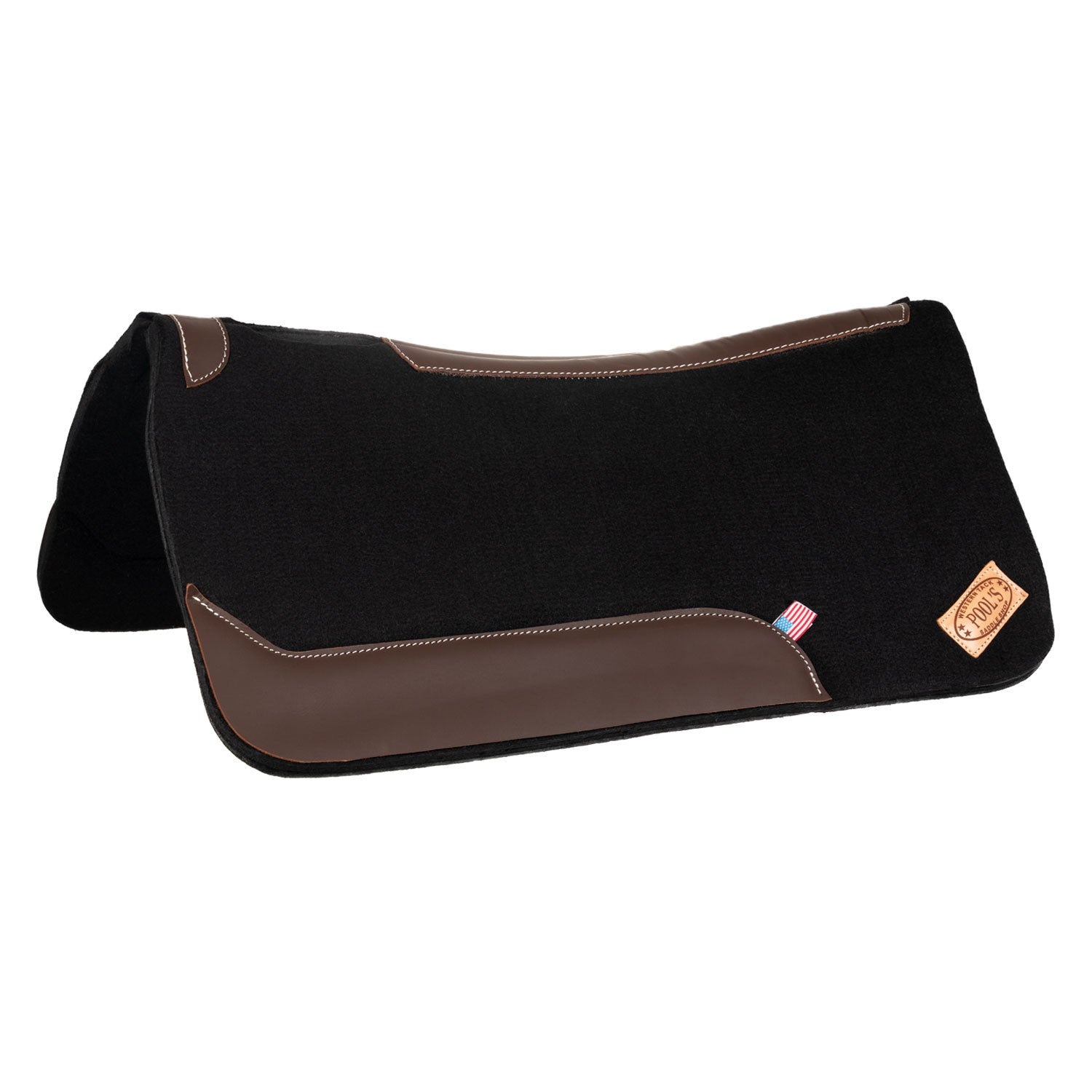 FELT\NEOPRENE\FELT WESTERN SADDLE PAD.
