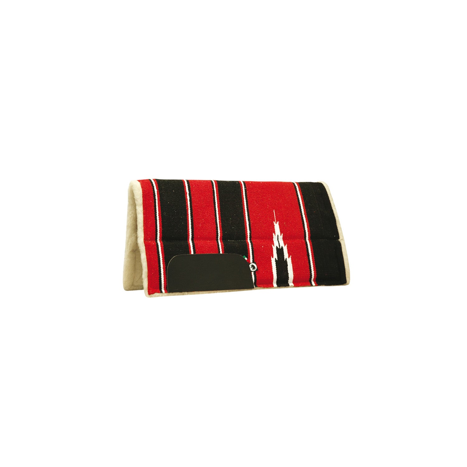 PONY SADDLE PAD W/SYNT FLEECE BOTTOM.