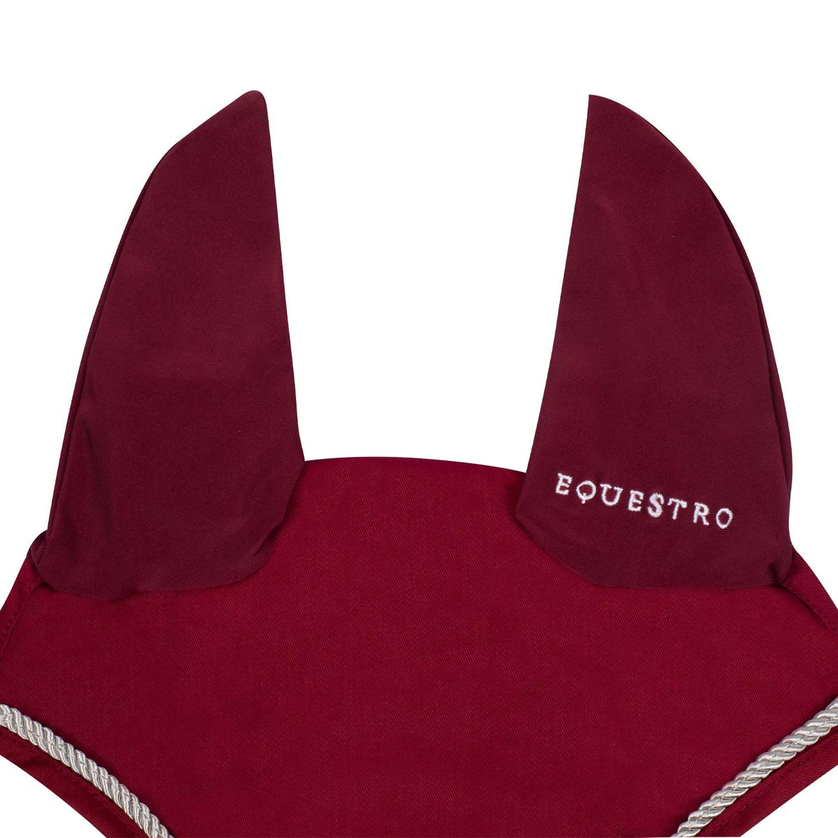 Equestro Fly Veil In Cotton With Central Logo