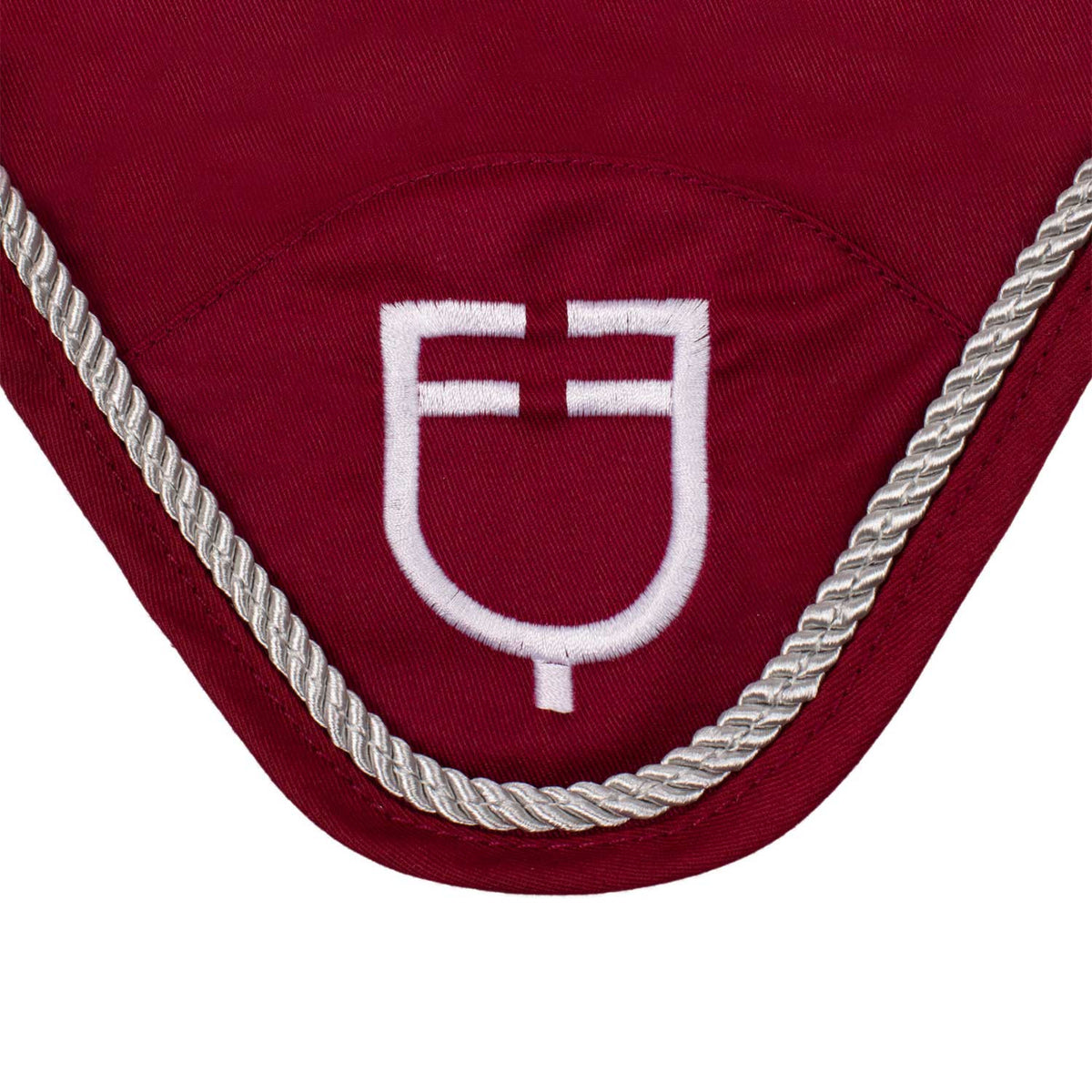 Equestro Fly Veil In Cotton With Central Logo