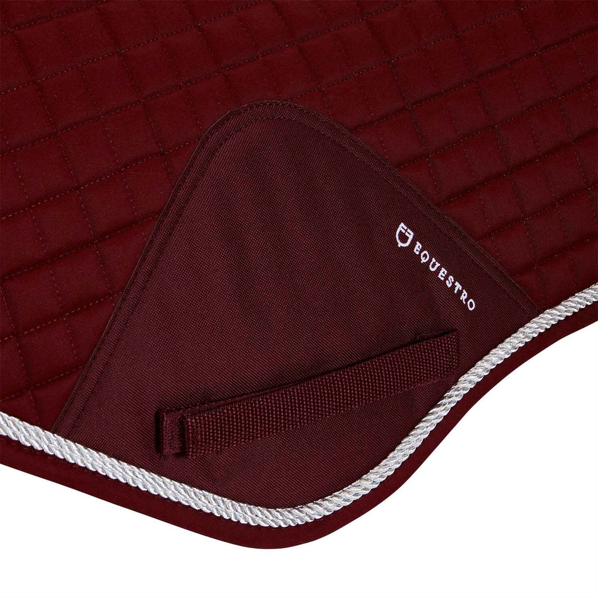 Equestro Shaped Jumping Saddle Pad In Cotton