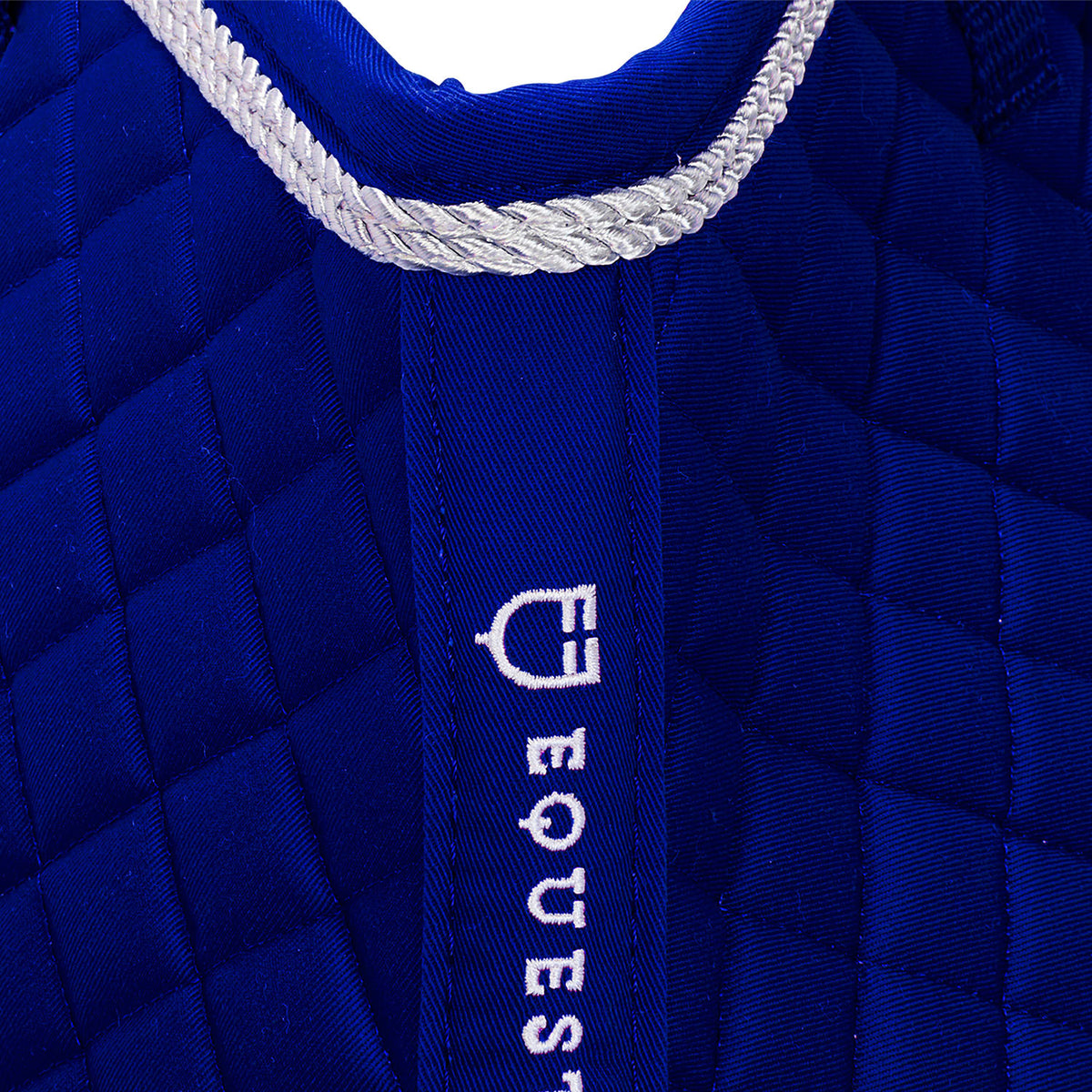 Equestro Shaped Jumping Saddle Pad In Cotton