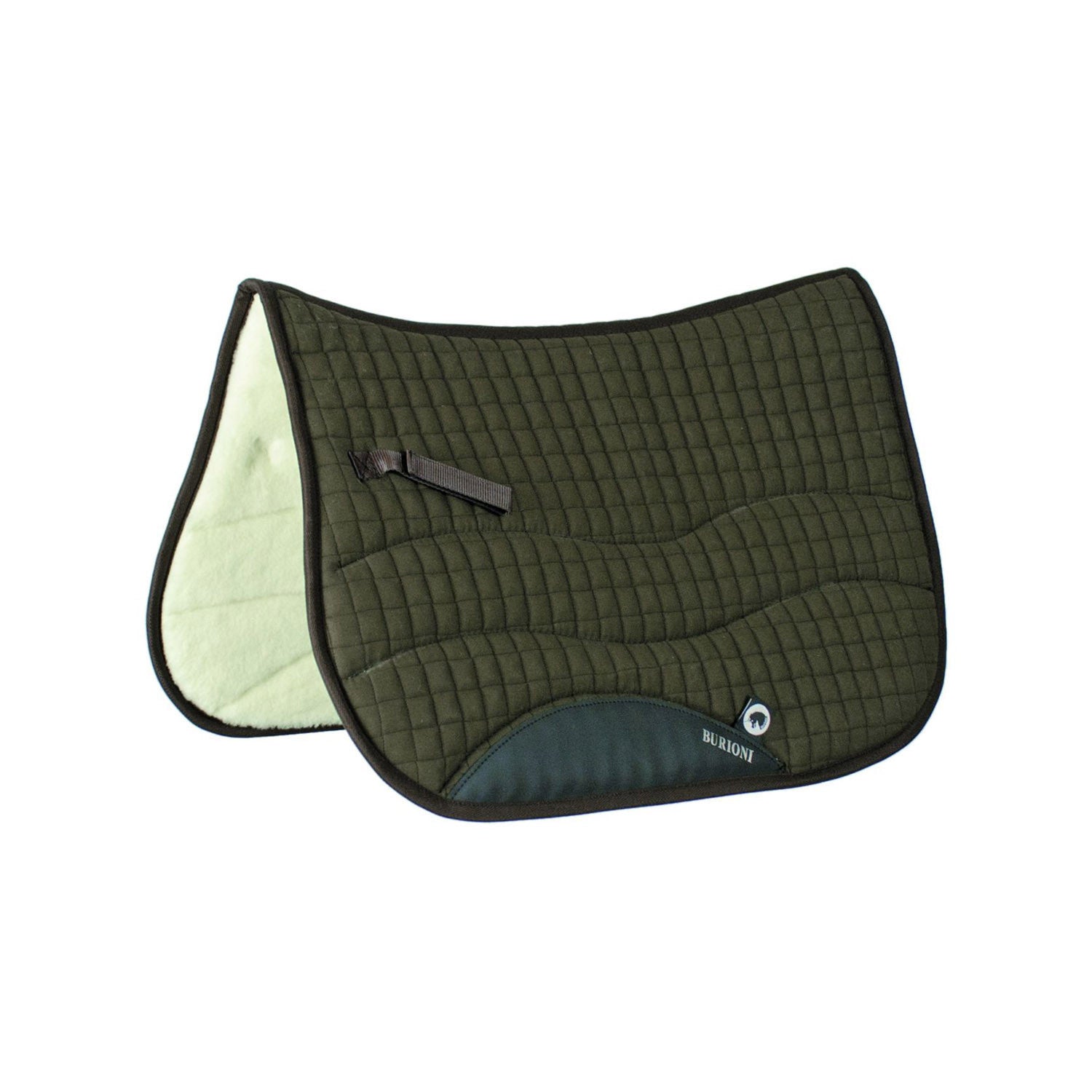 COTTON/WOOL SCAFARDA SADDLE PAD.