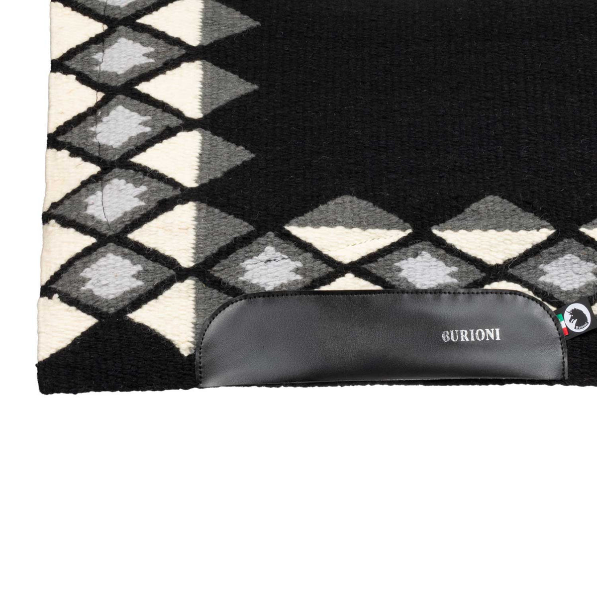 WESTERN SHOW SADDLE PAD IN WOOL WITH DRY F PADDING
