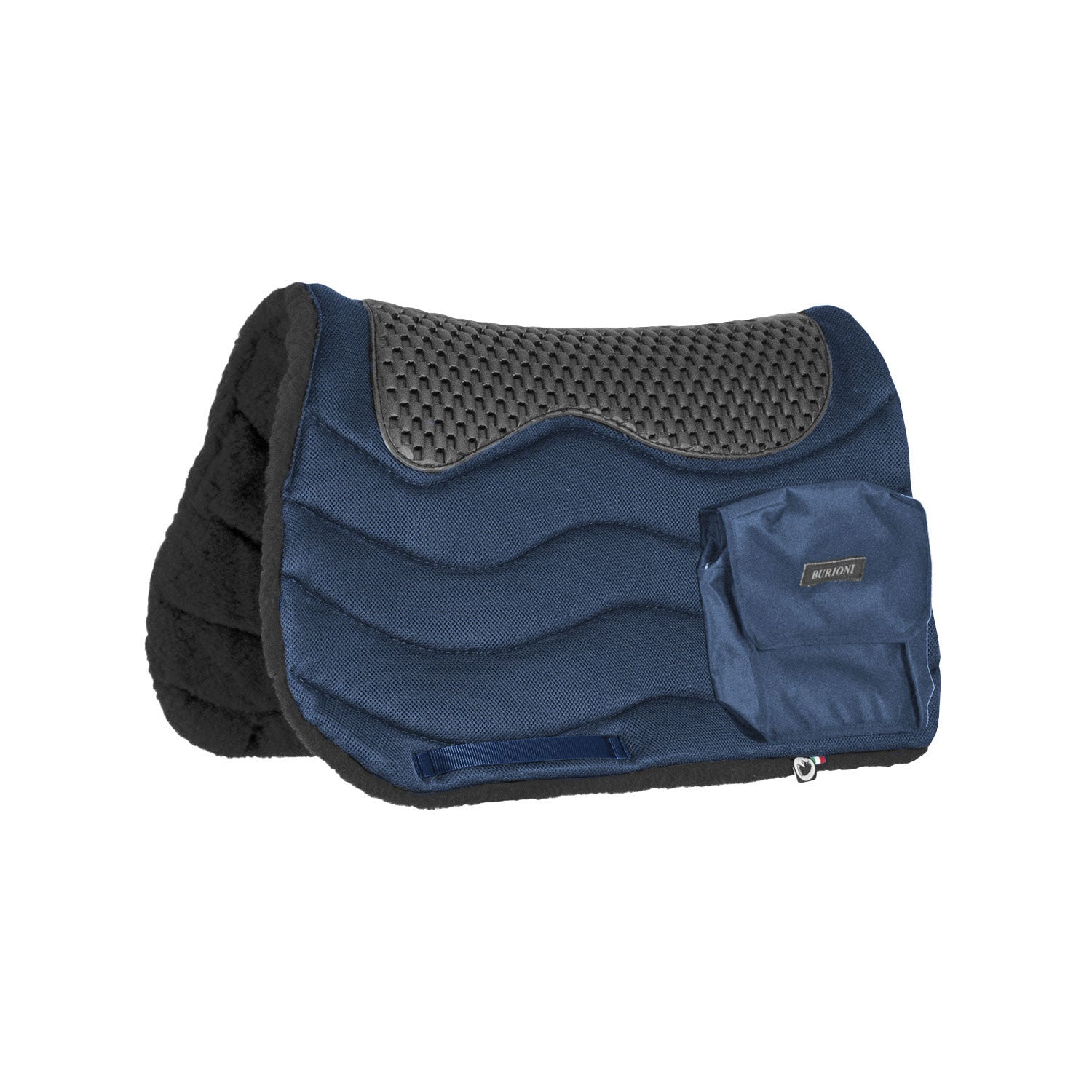 SADDLE PAD WITH POCKETS TT/PILE HD + PIUMA PAD.