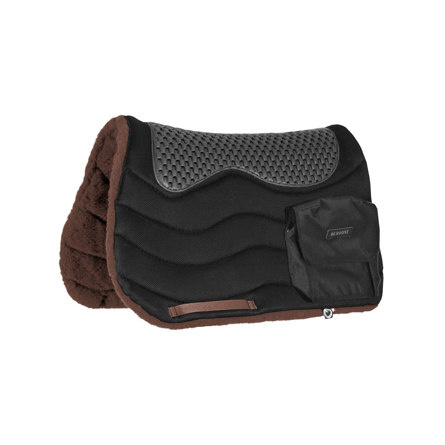 TREKKING SADDEL PAD WITH POCKETS TT/PILE HD + PIUMA PAD.