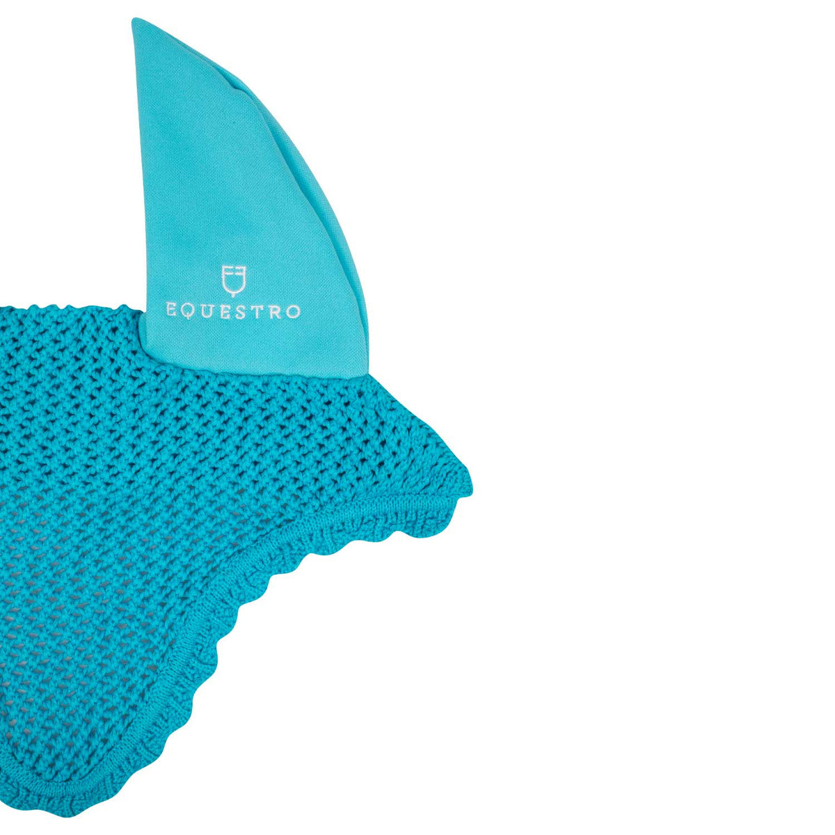 Equestro Knitted Fly Veil With Elastic Ears