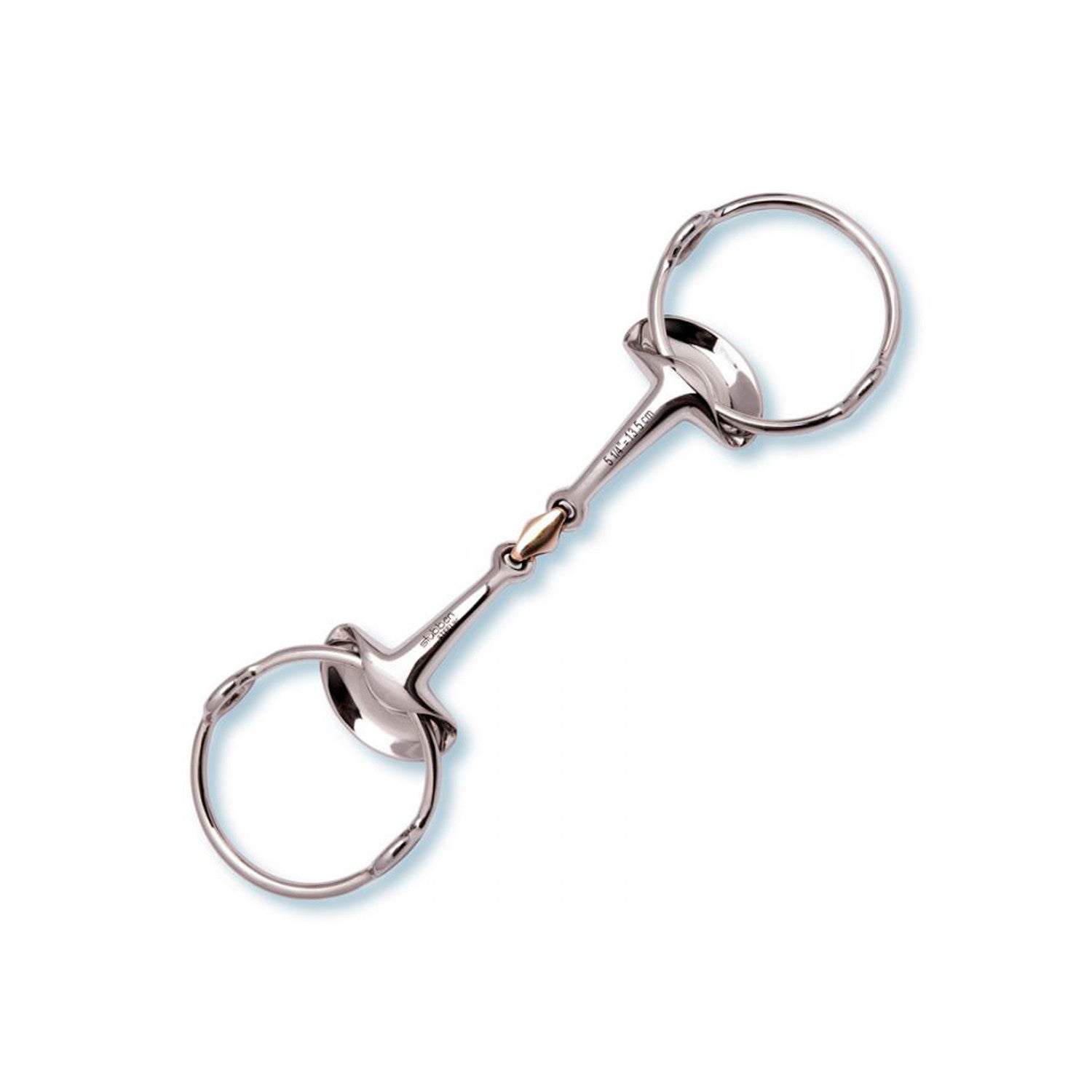 STUBBEN SILVER WINGS GAG, THICKNESS 16MM, RING 80MM (1 PC).