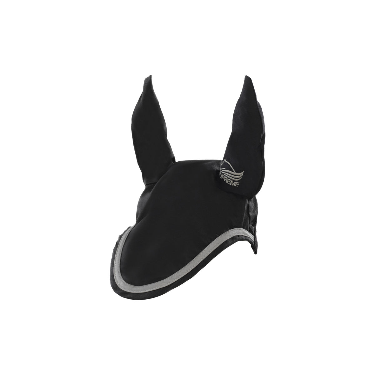 Cotton pony bonnet with contrast piping