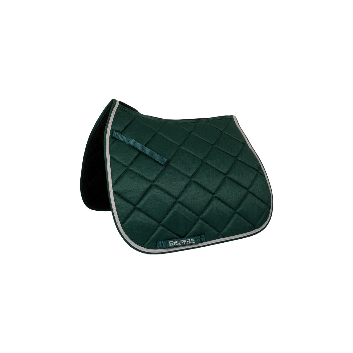 Quilted dressage saddle pad.