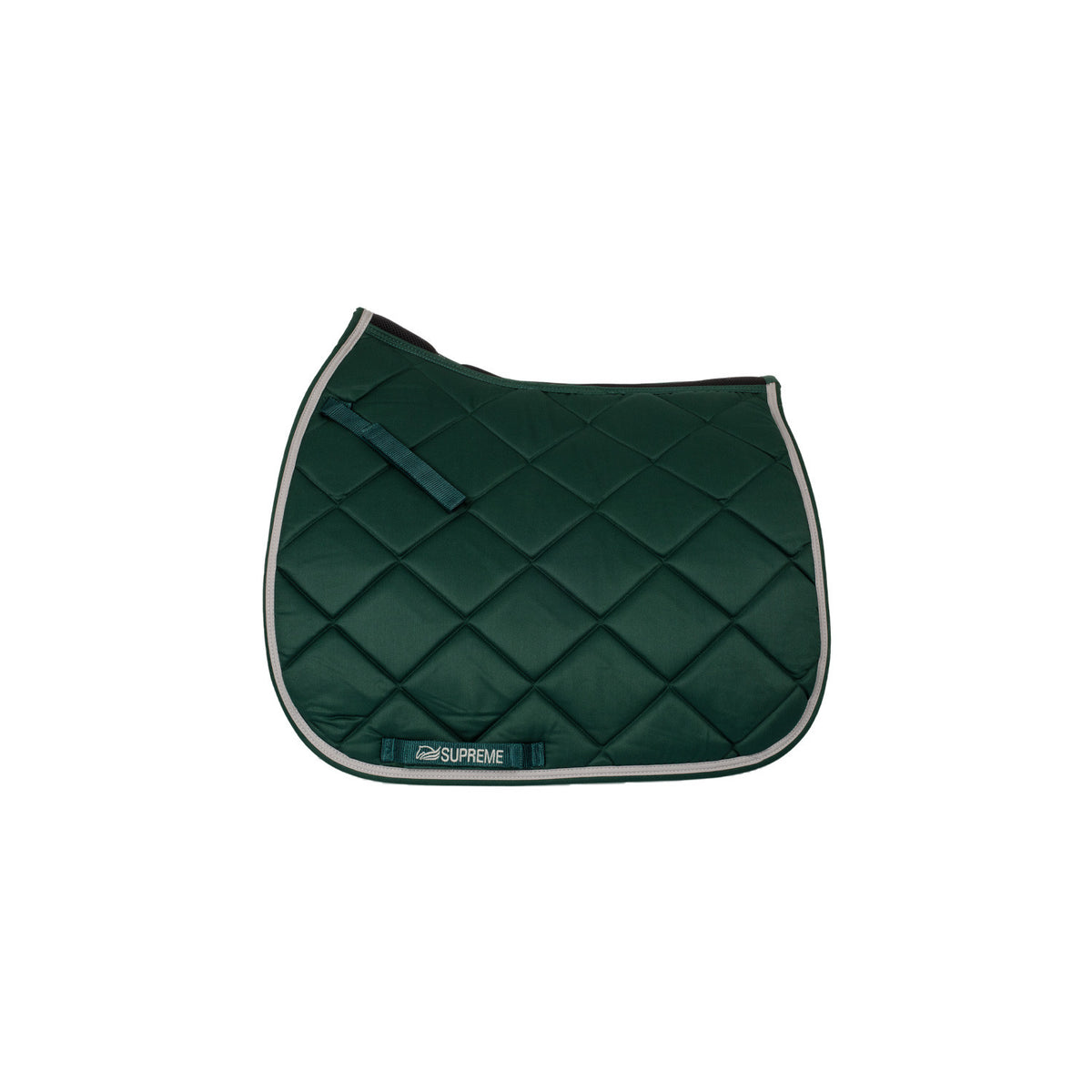 Quilted dressage saddle pad