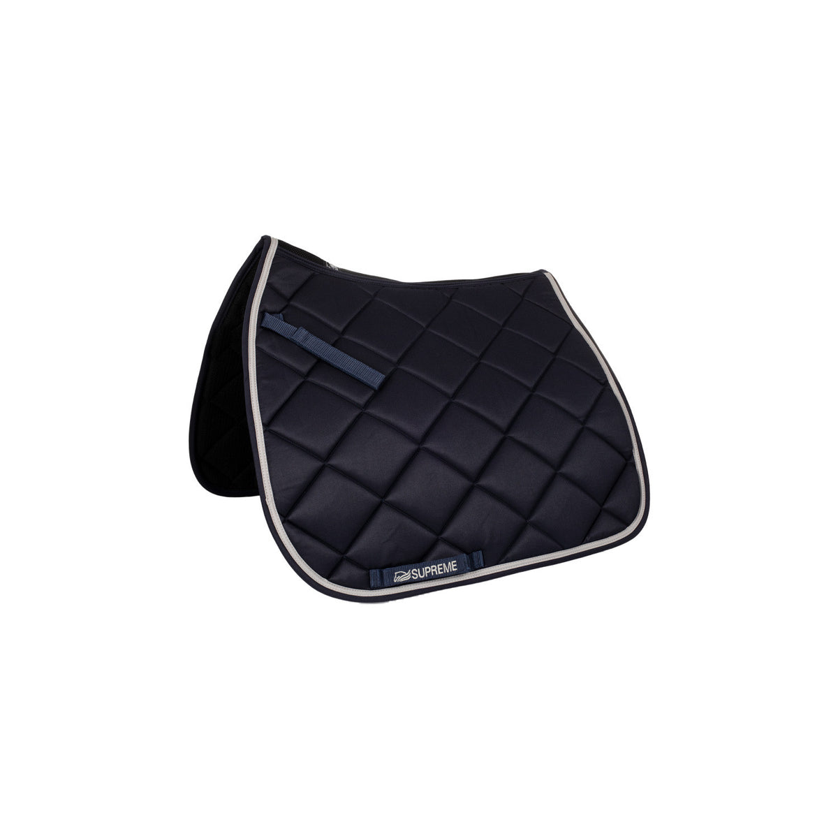 Quilted dressage saddle pad