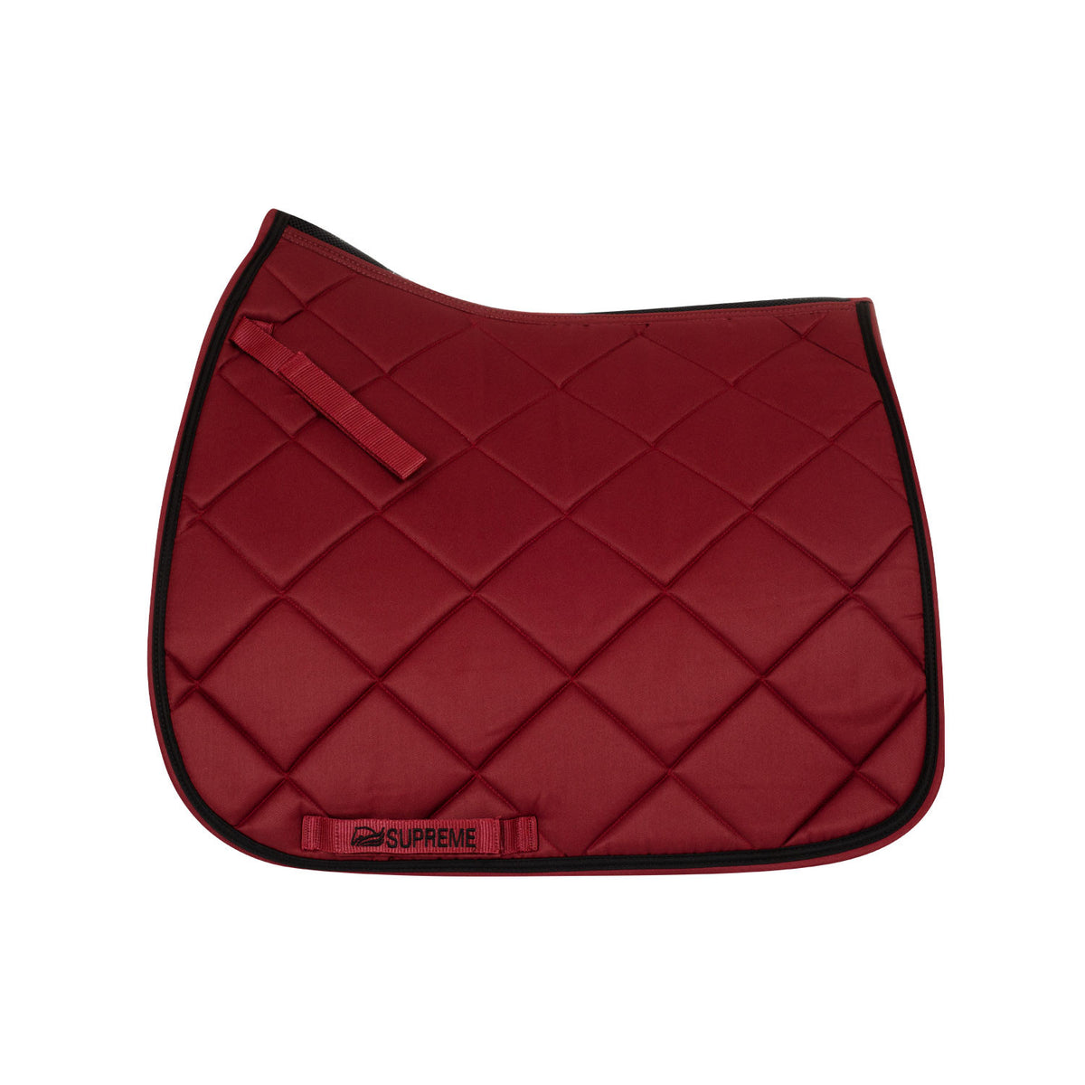 Quilted dressage saddle pad